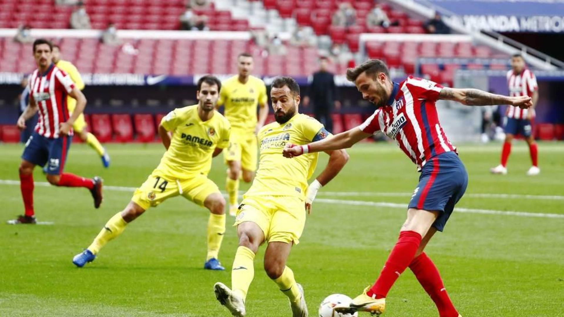Atlético de Madrid y Villarreal se enredan y empatan