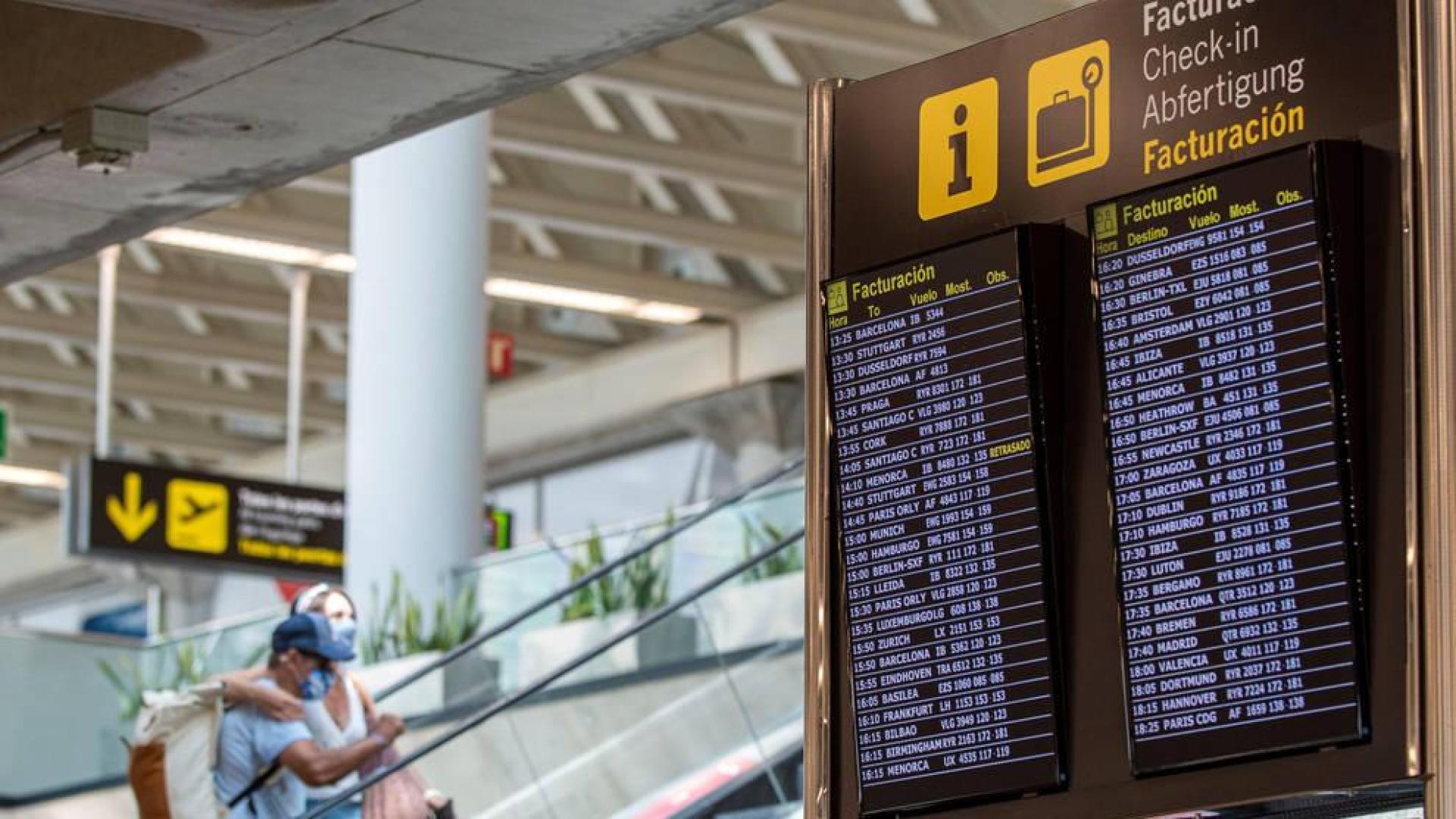 Aeropuerto de Palma de Mallorca.