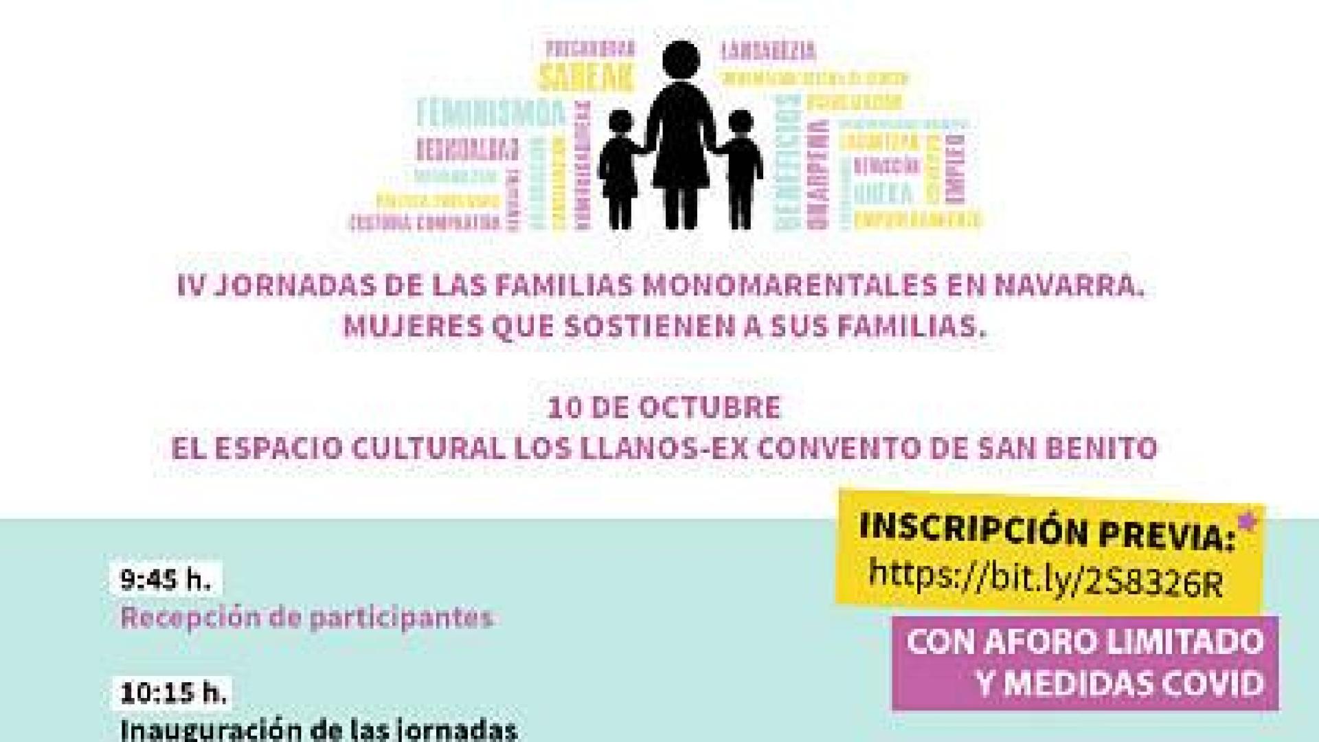 Abierto el plazo para las IV Jornadas de familia Monomarentales