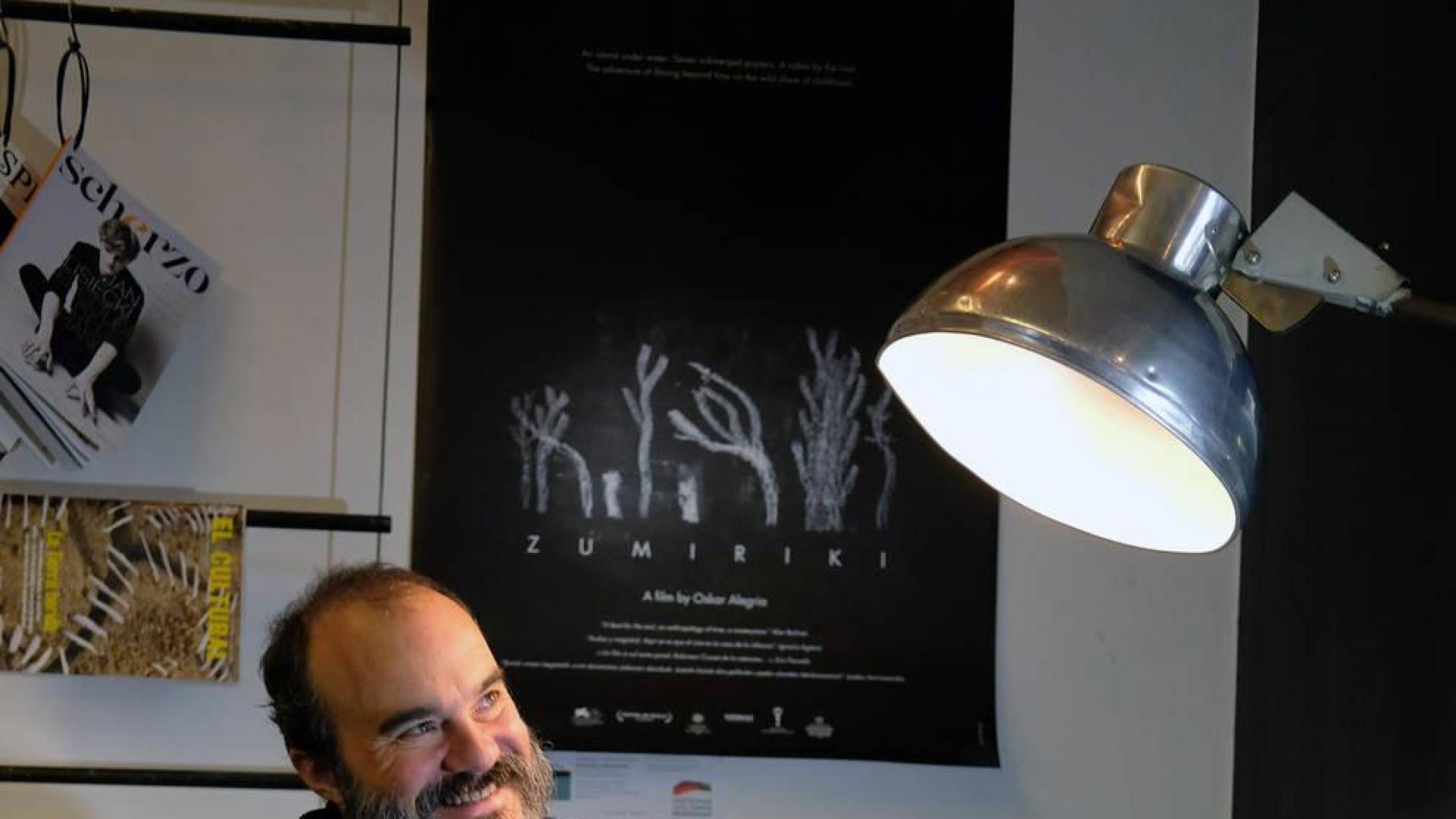 Oskar Alegria, director de Zumiriki': “Lo peor de hacer cine es que te obliga a ser cineasta”