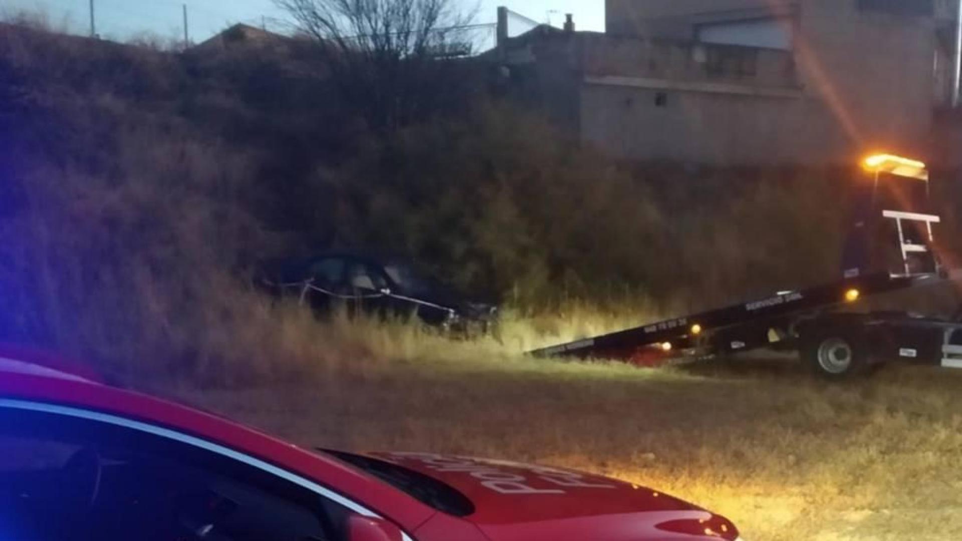 Un conductor cae por un terraplén de 11 metros en Murchante y da positivo en alcohol