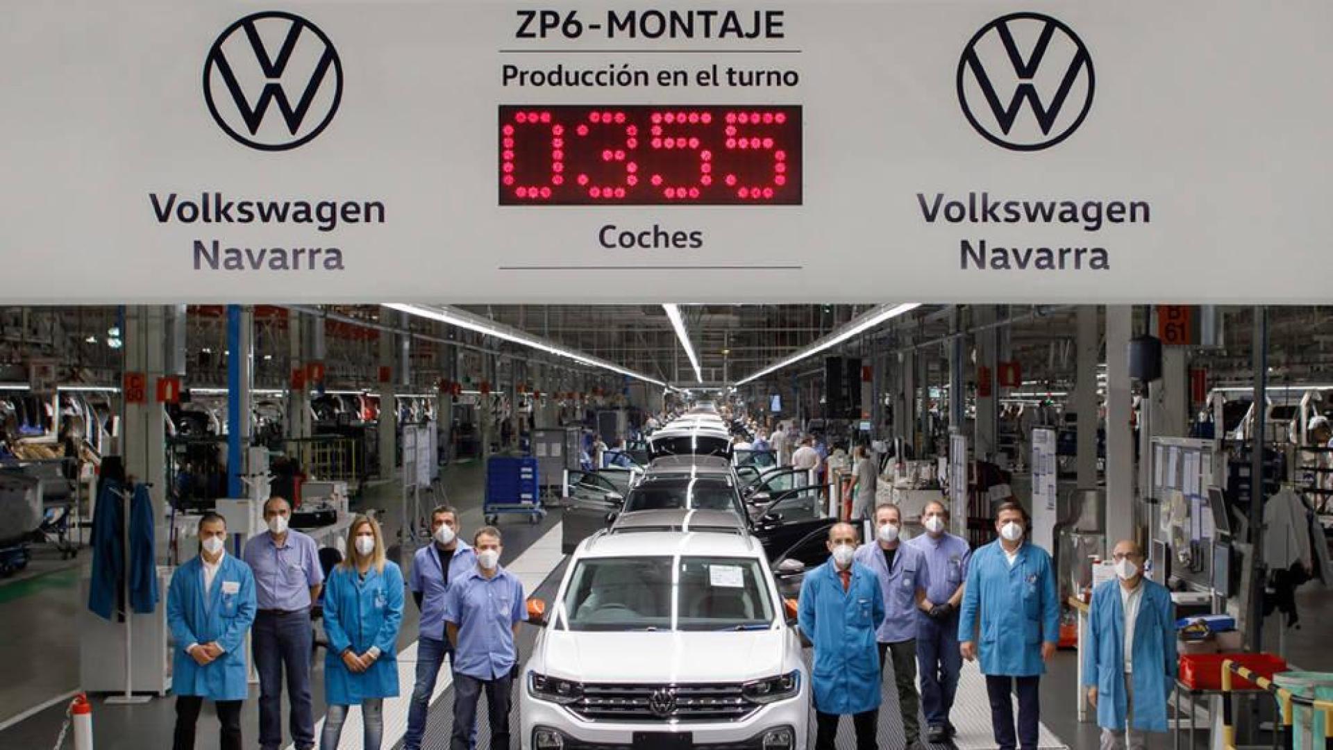 Volkswagen Navarra logra la mayor producción diaria de los últimos 9 años