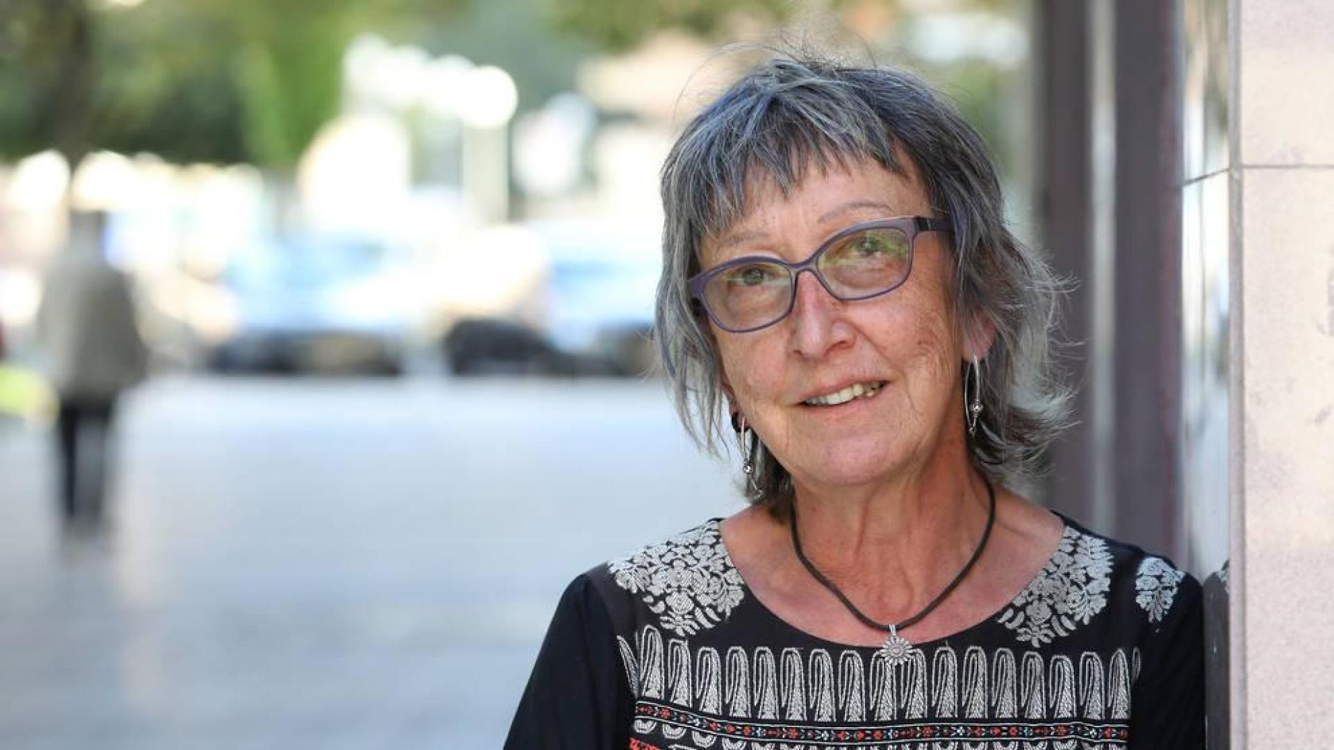 Amelia Lekunberri Esparza tiene 64 años y acaba de asumir el cargo de presidenta, aunque ya pertenecía a la junta de la asociación.