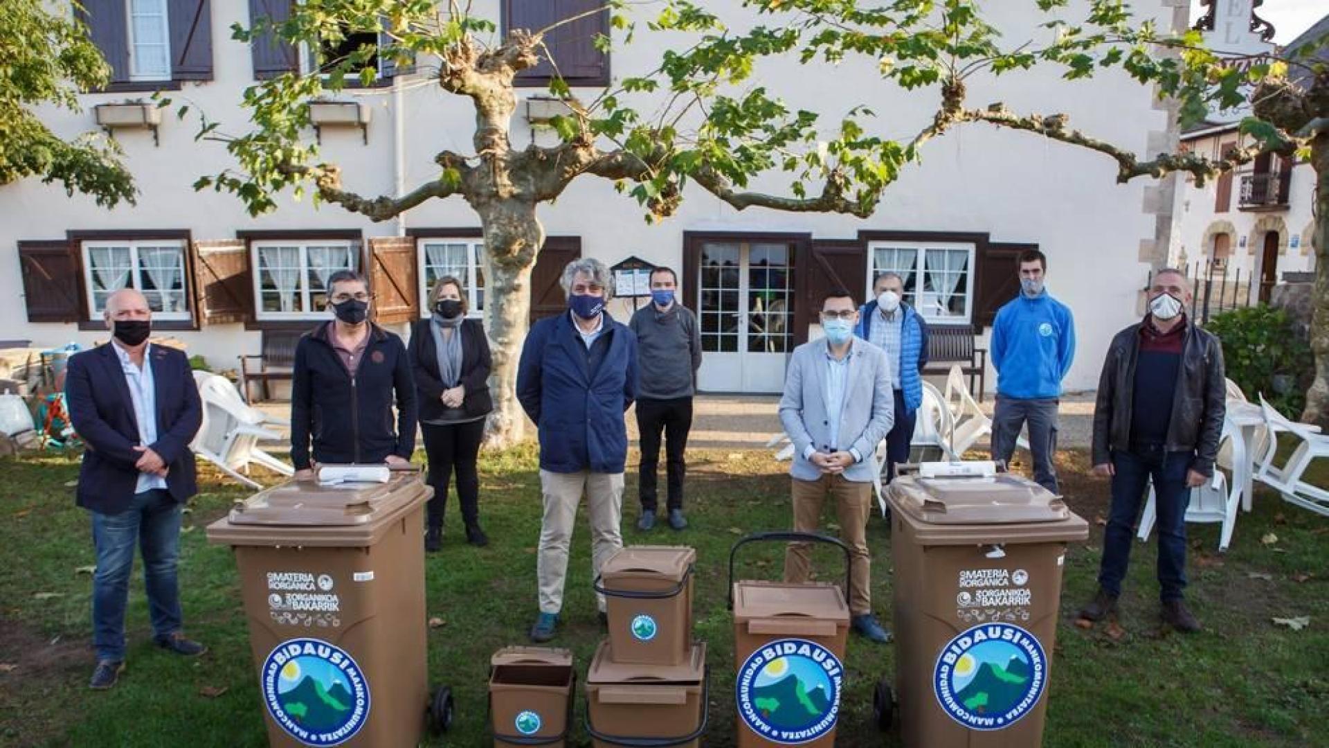 Burguete, Espinal y Roncesvalles inician un proyecto de recogida de materia orgánica