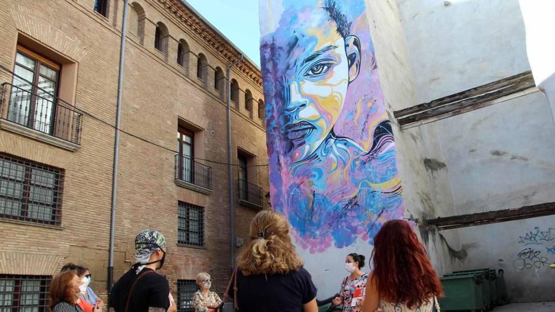 Galería de los 24 murales pictóricos, resultado de la Muestra Internacional de Arte Urbano Avant Garde de Tudela.