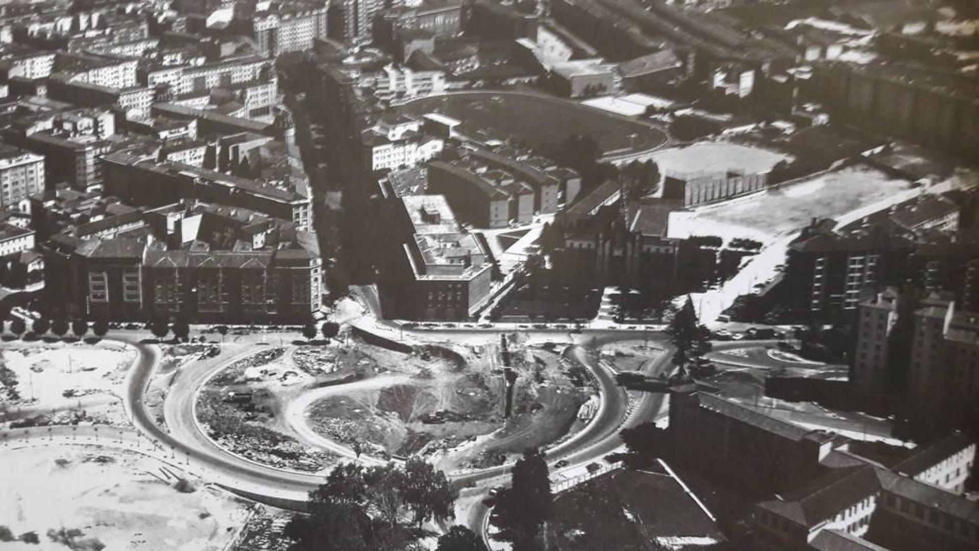 Así nació la Plaza de los Fueros de Pamplona