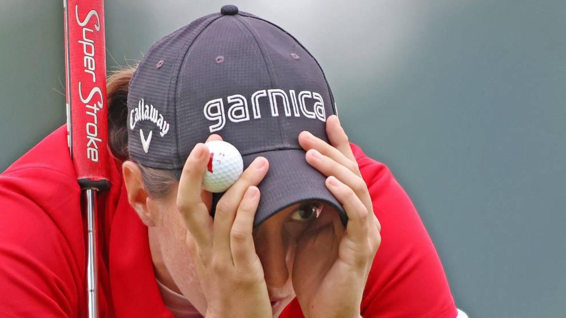 Carlota Ciganda, tercera en un 'grande'