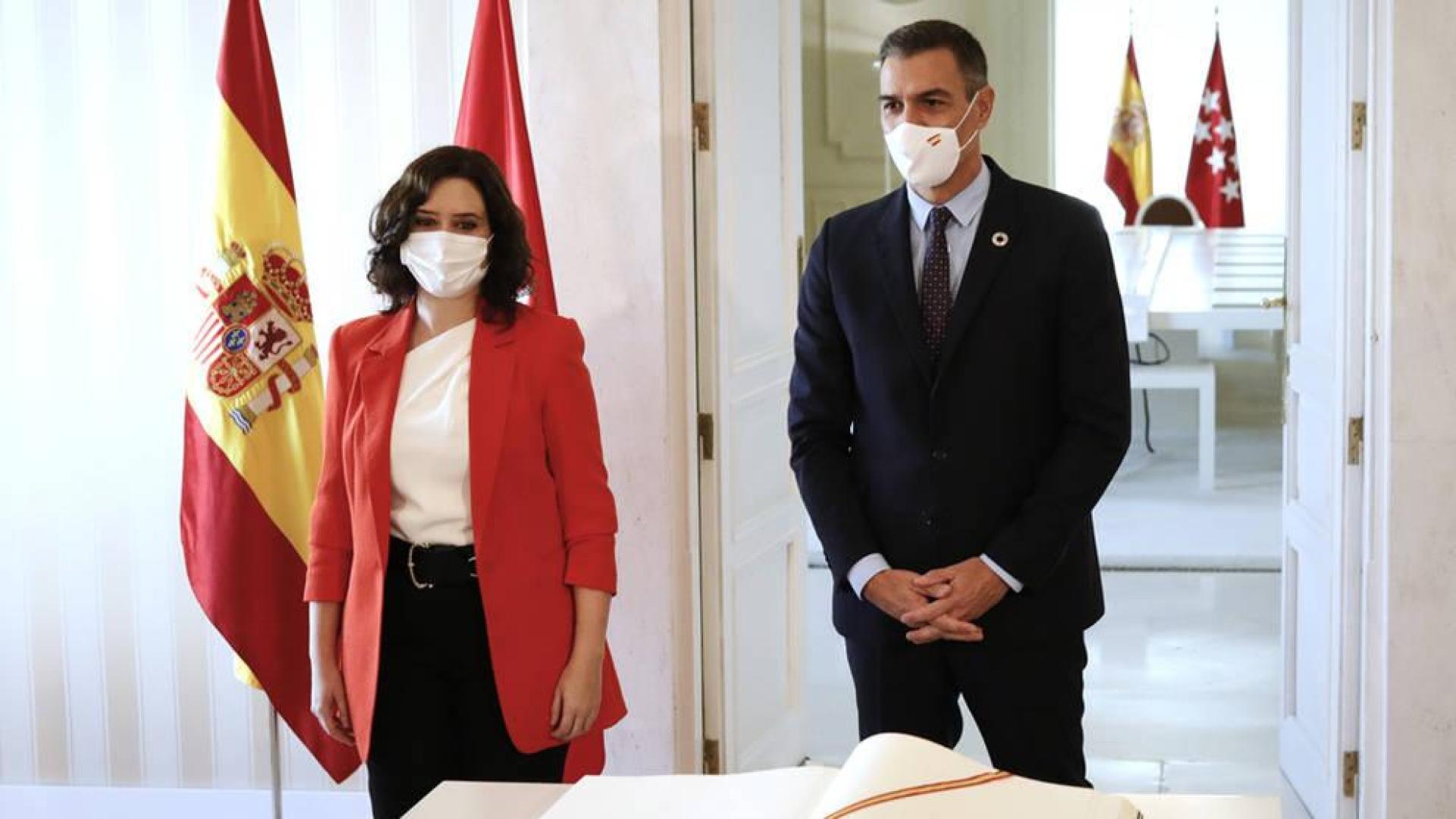 Sánchez y Ayuso llegan a un acuerdo para abordar el avance de la pandemia