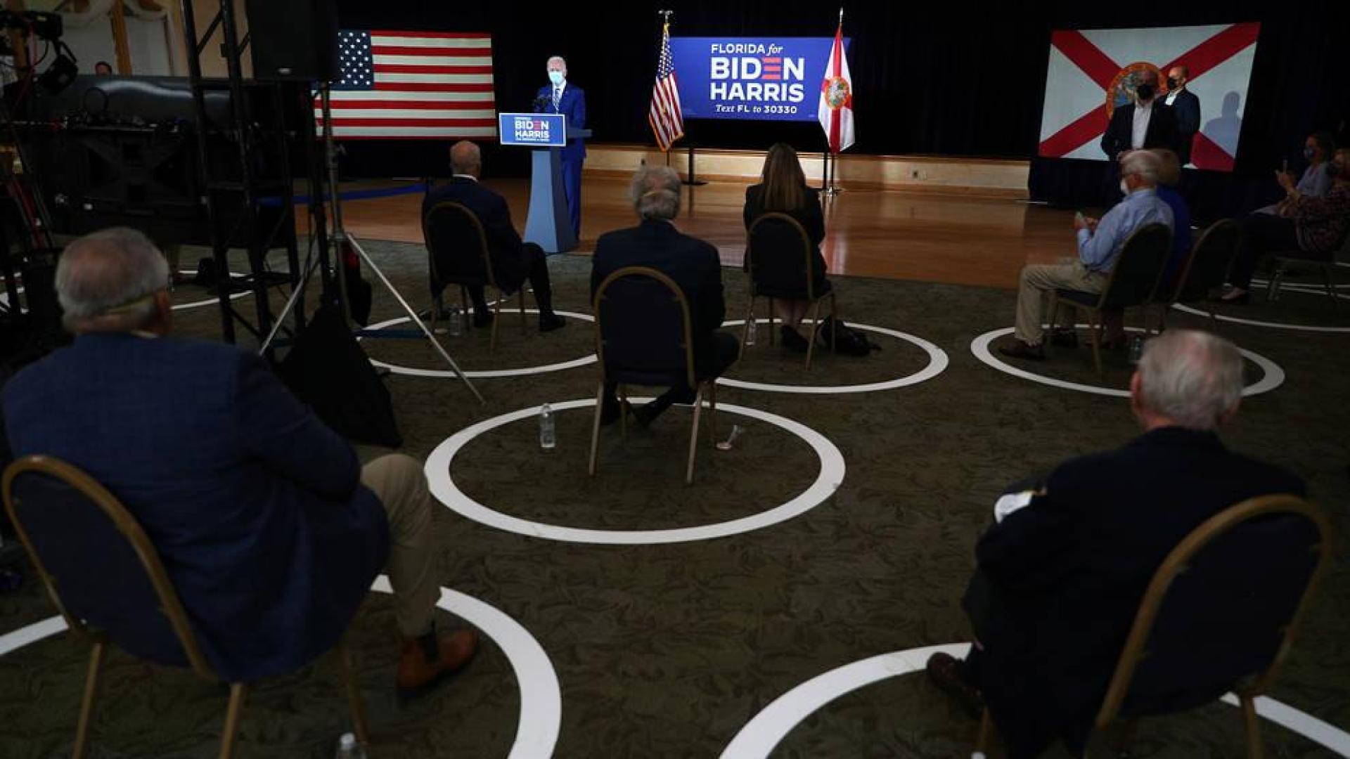 Biden dice que Trump es el "único" mayor por el que se preocupa el presidente