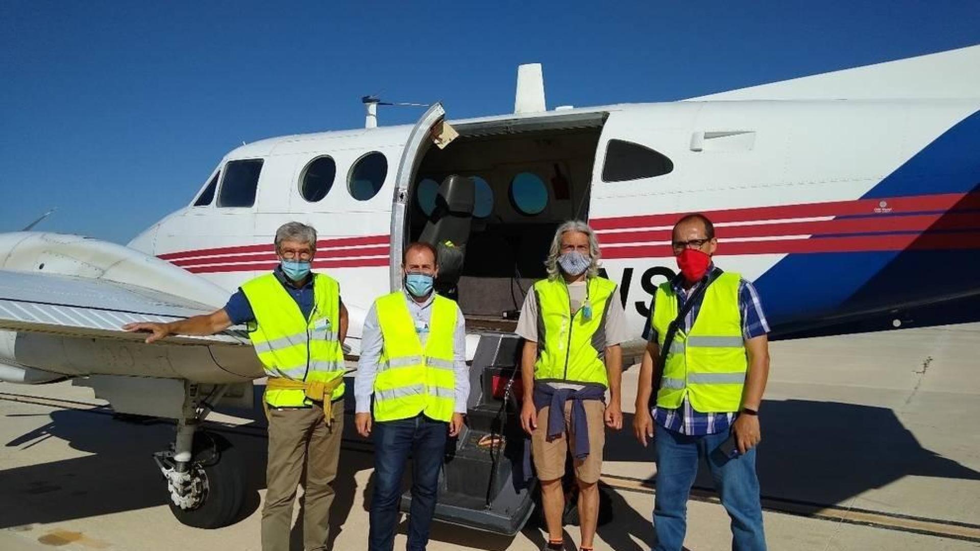 Pamplona, escenario del primer vuelo en Europa para lograr ortofotos de gran precisión
