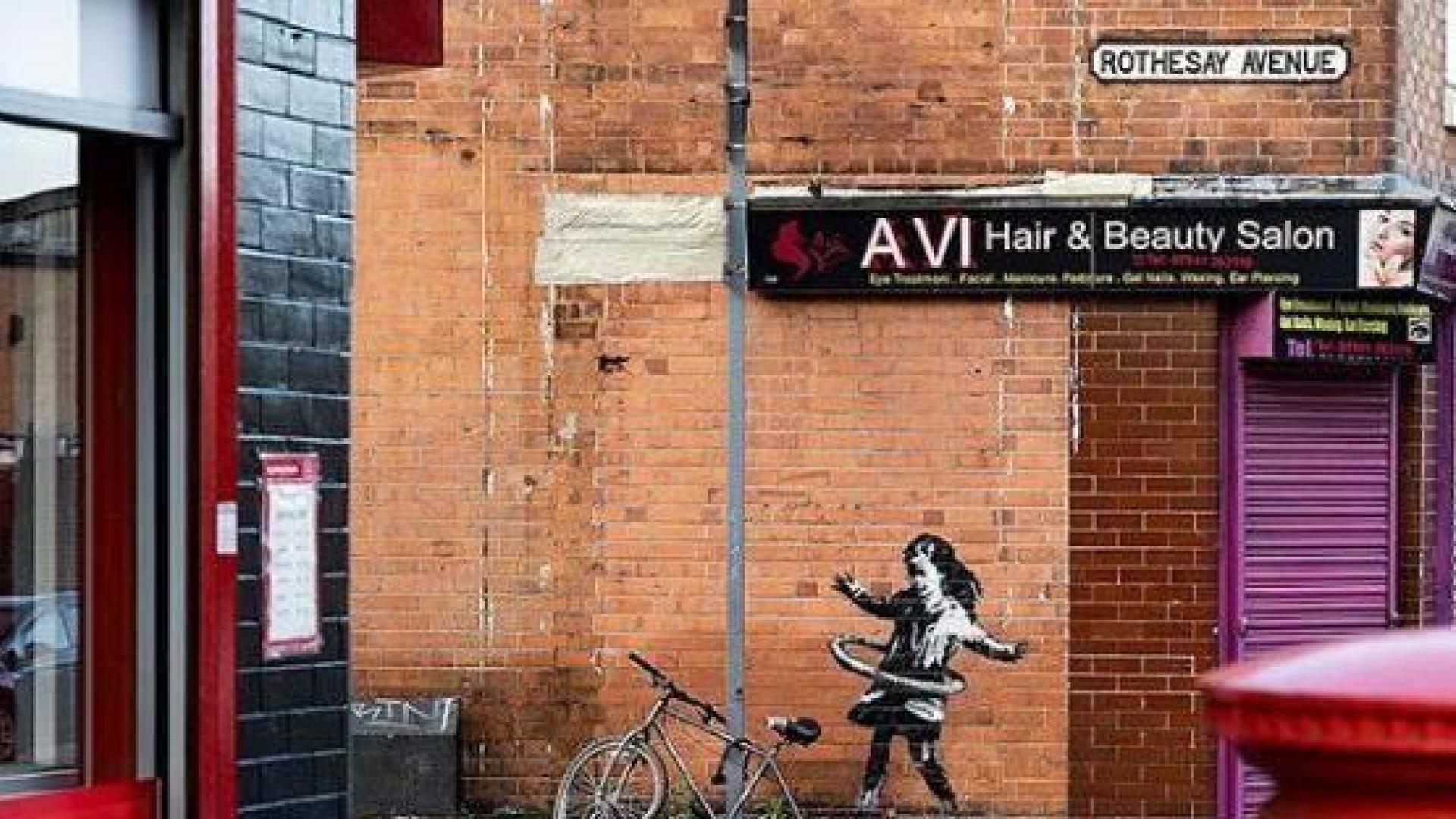 Imagen de la última creación de Banksy