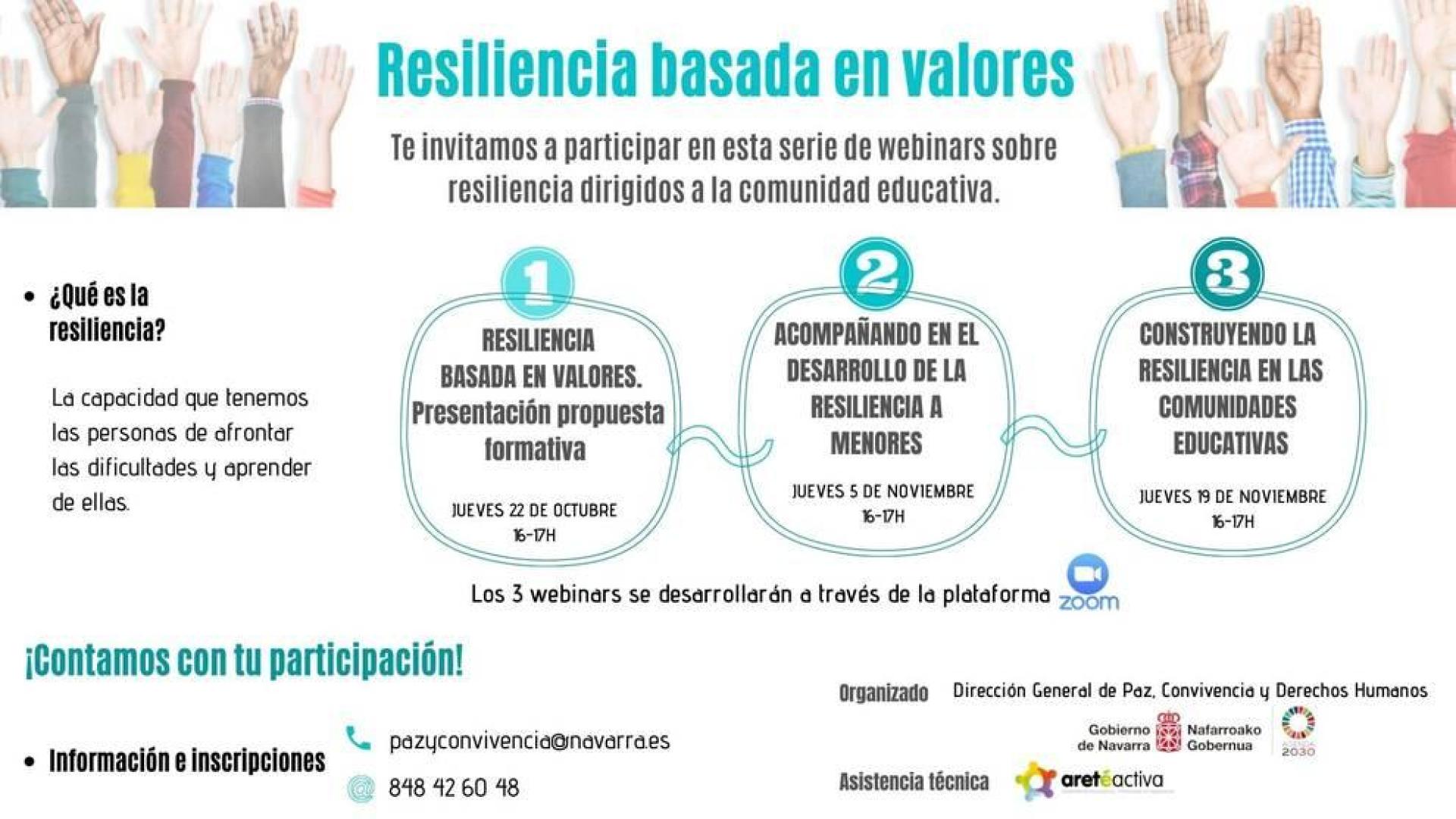 Un ciclo de talleres ofrecerá formación sobre el desarrollo de la resiliencia