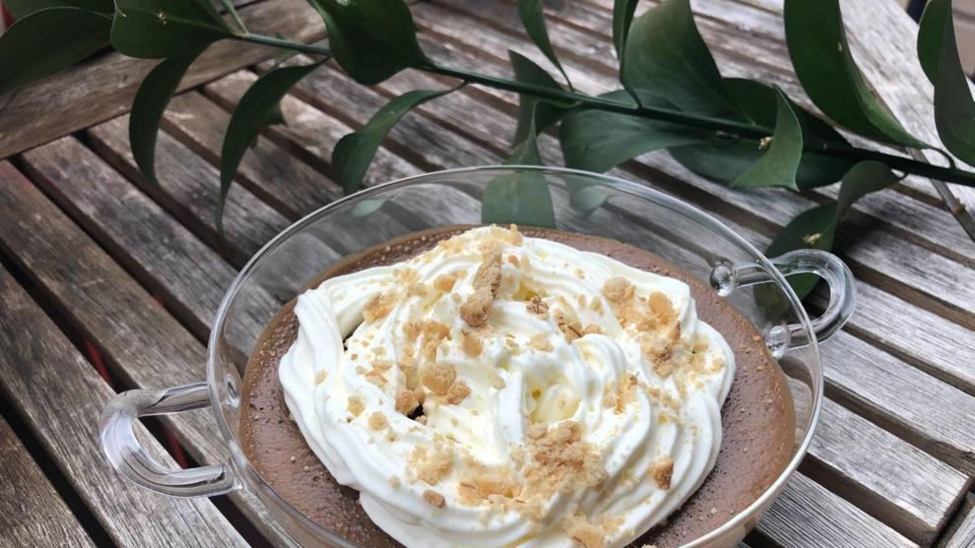 Imagen de la mousse de chocolate