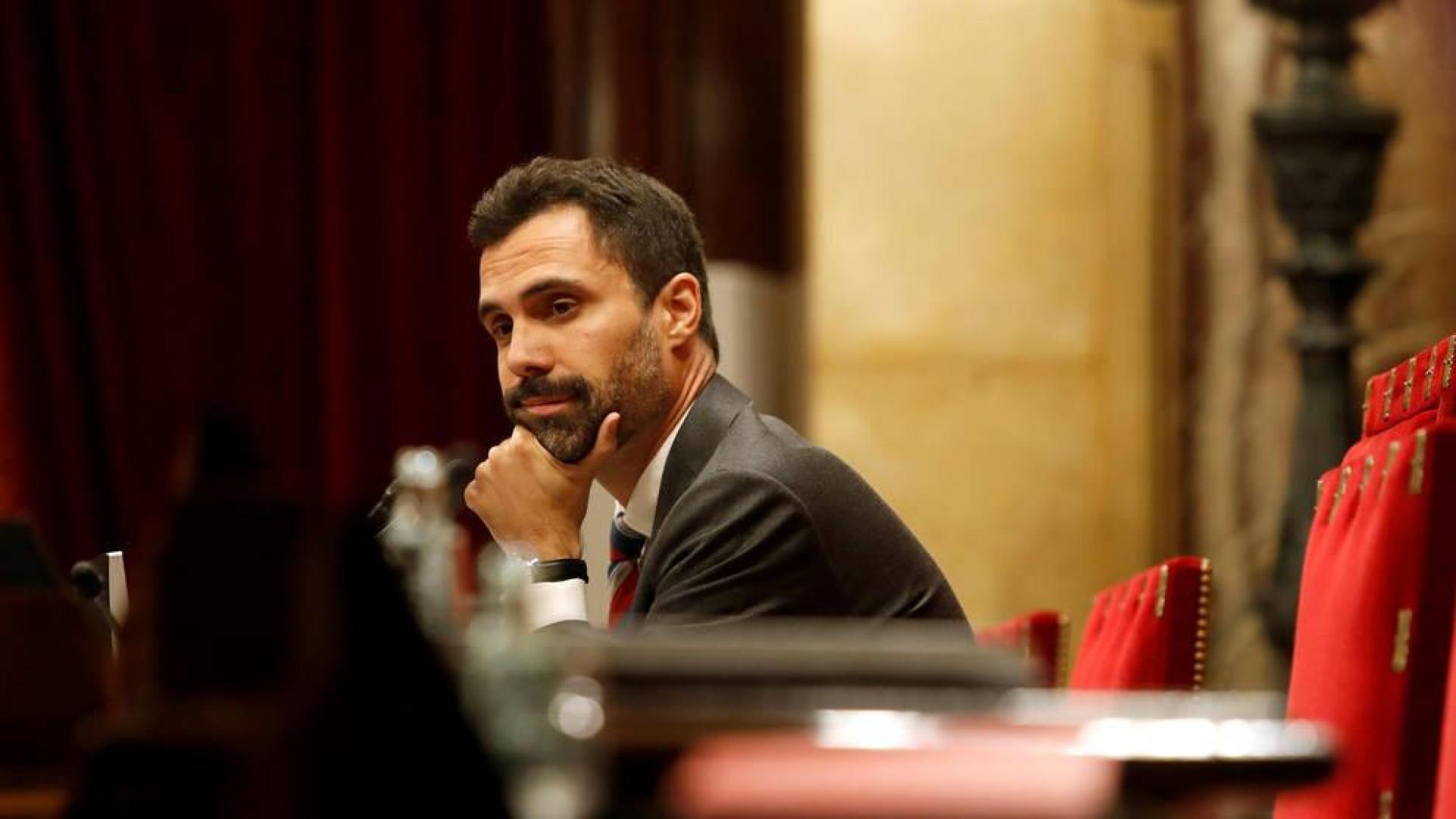 El presidente de la Cámara catalana, Roger Torrent.