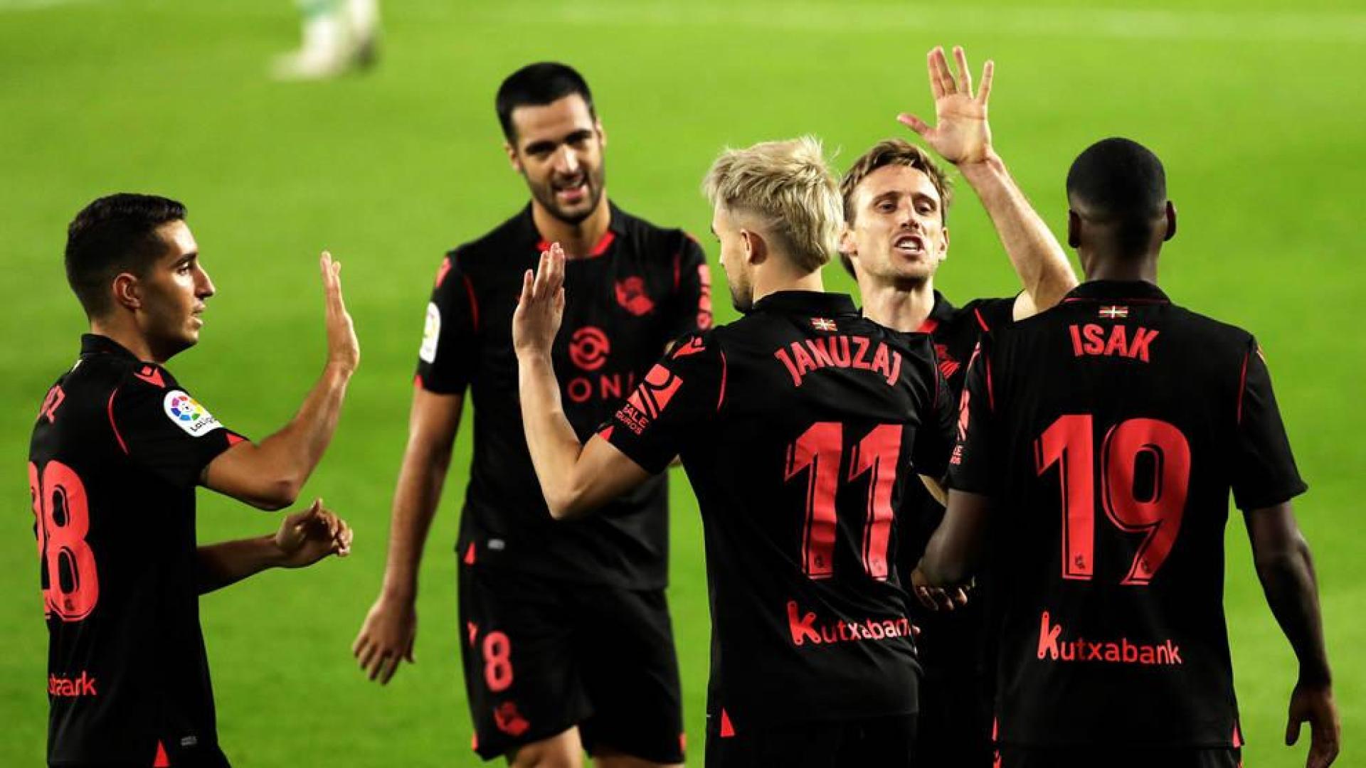 Puesta de largo de los equipos españoles en la Liga Europa