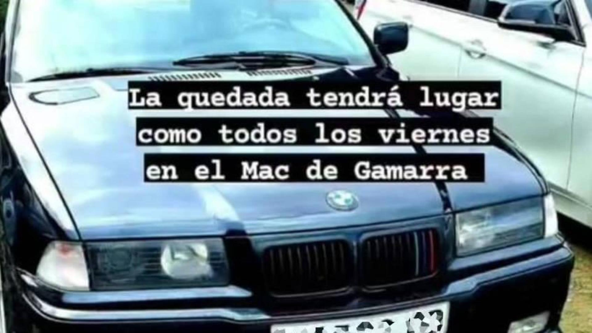 Detenido tras escapar de una 'quedada' de coches en Urbasa