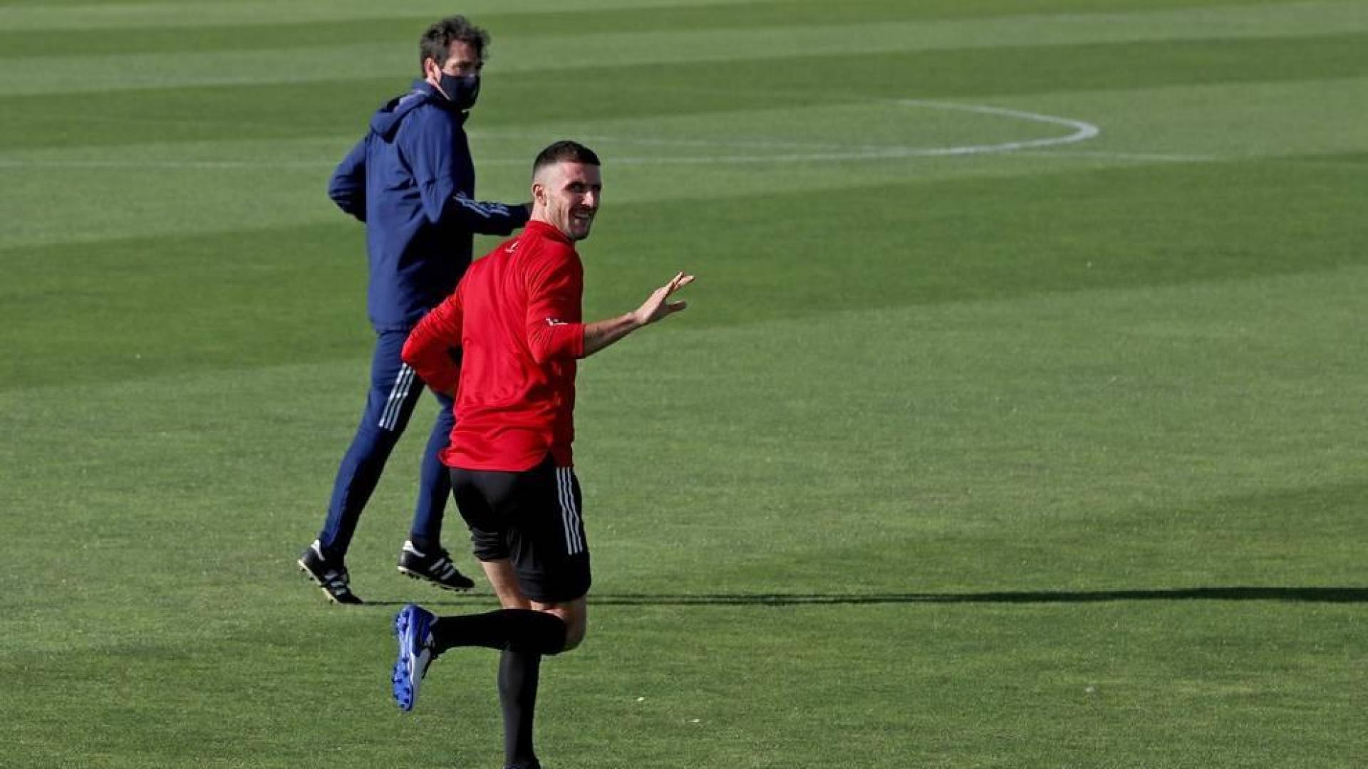 Oier: "El partido ante el Athletic será de alta intensidad y ritmo"