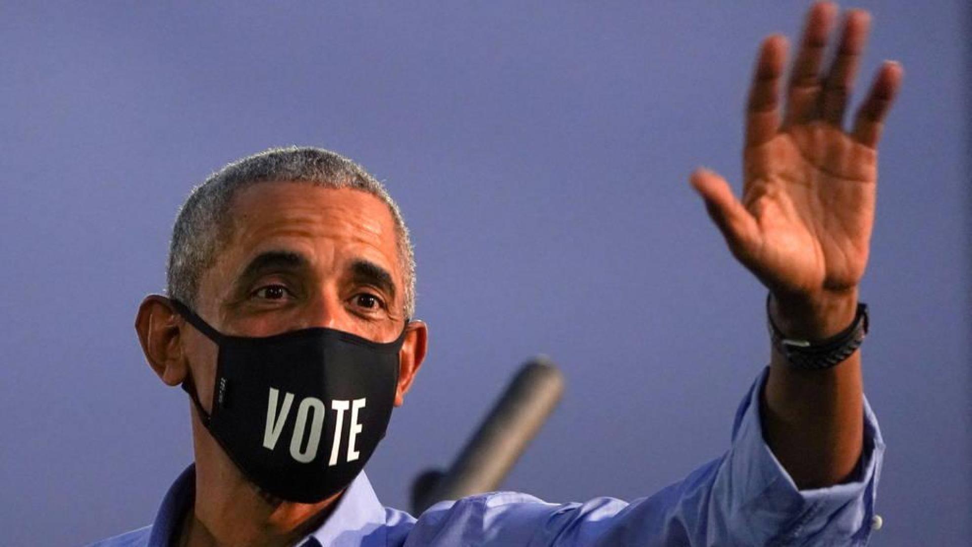 Obama reaparece para atacar a Trump y pide el voto para Biden