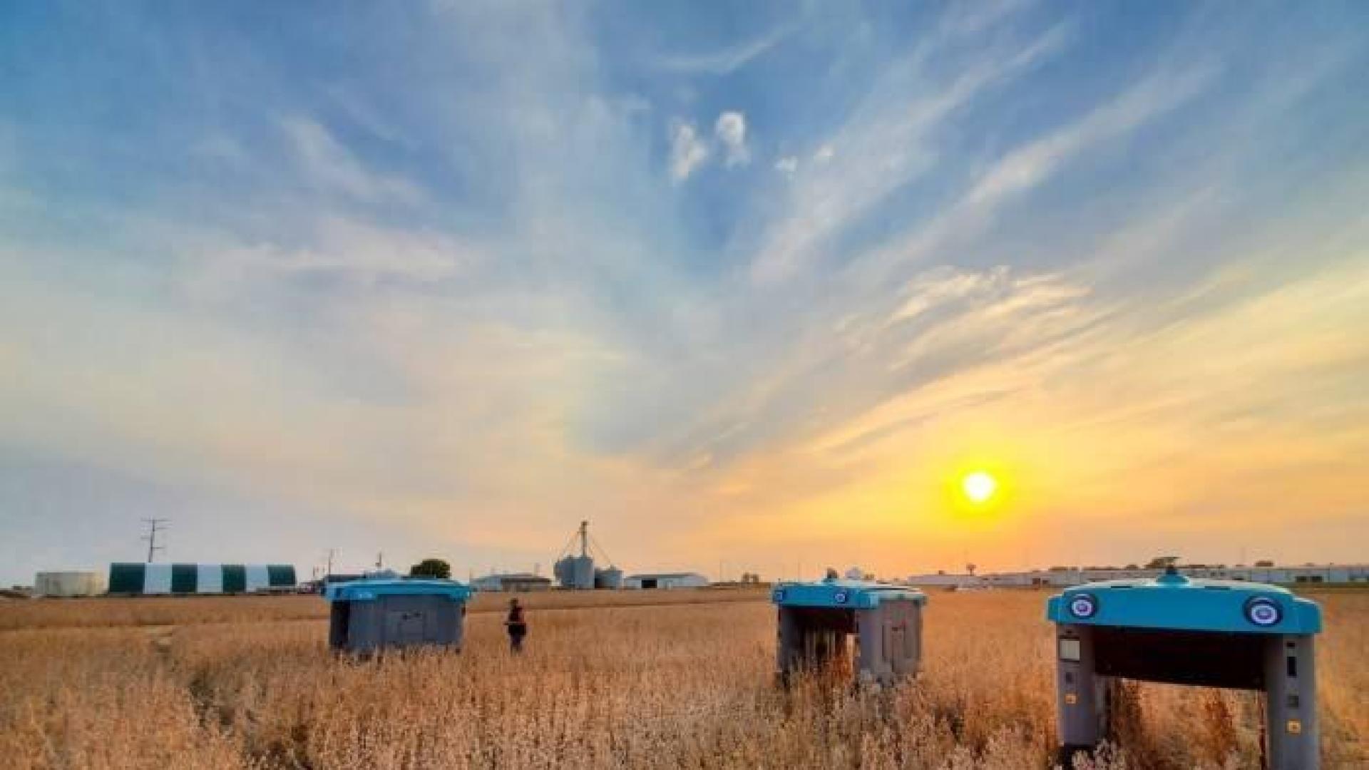 Imagen de los robots agricultores de Google