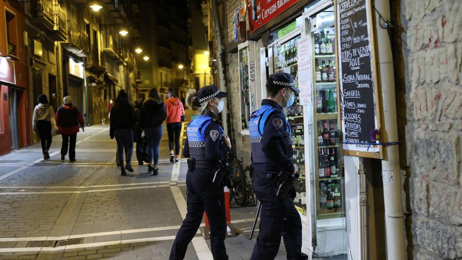 Botellones antes de la Pamplona vacía