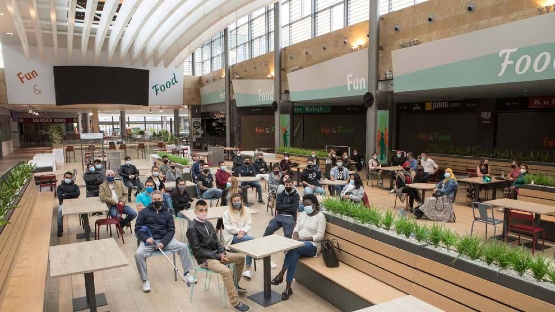 Protesta de responsables y empleados de hostelería en Itaroa