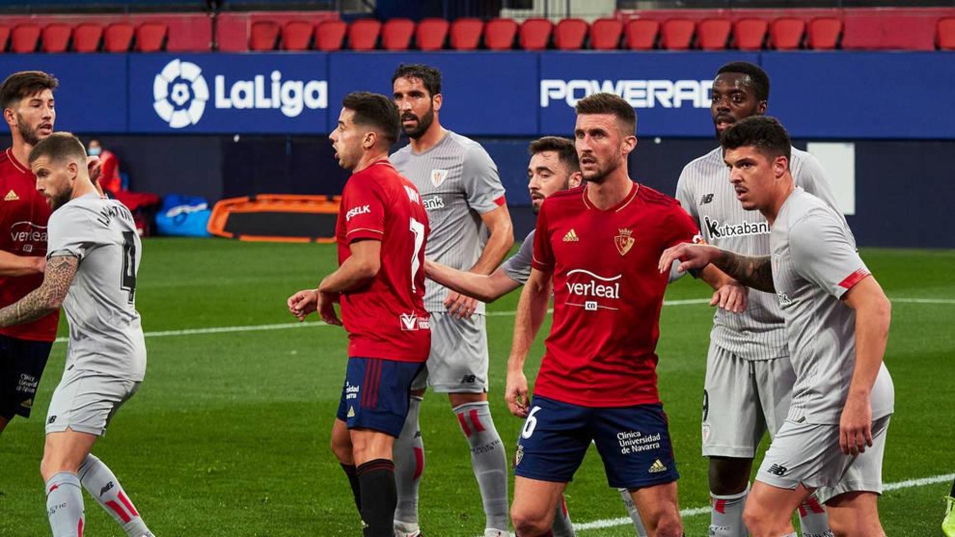 Sigue la narración minuto a minuto del Osasuna-Athletic en directo