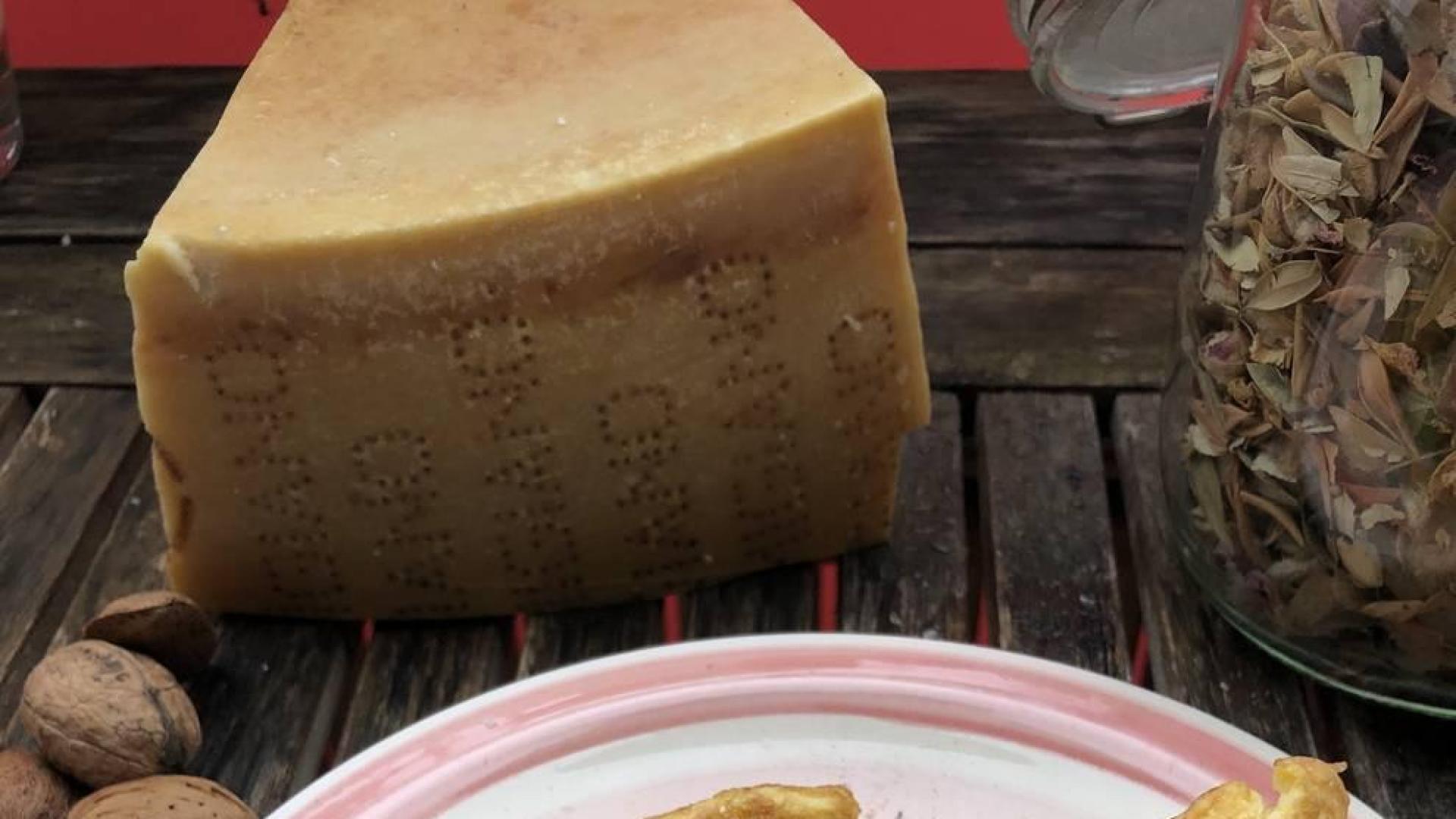 imagen de la tortilla de parmigiano reggiano