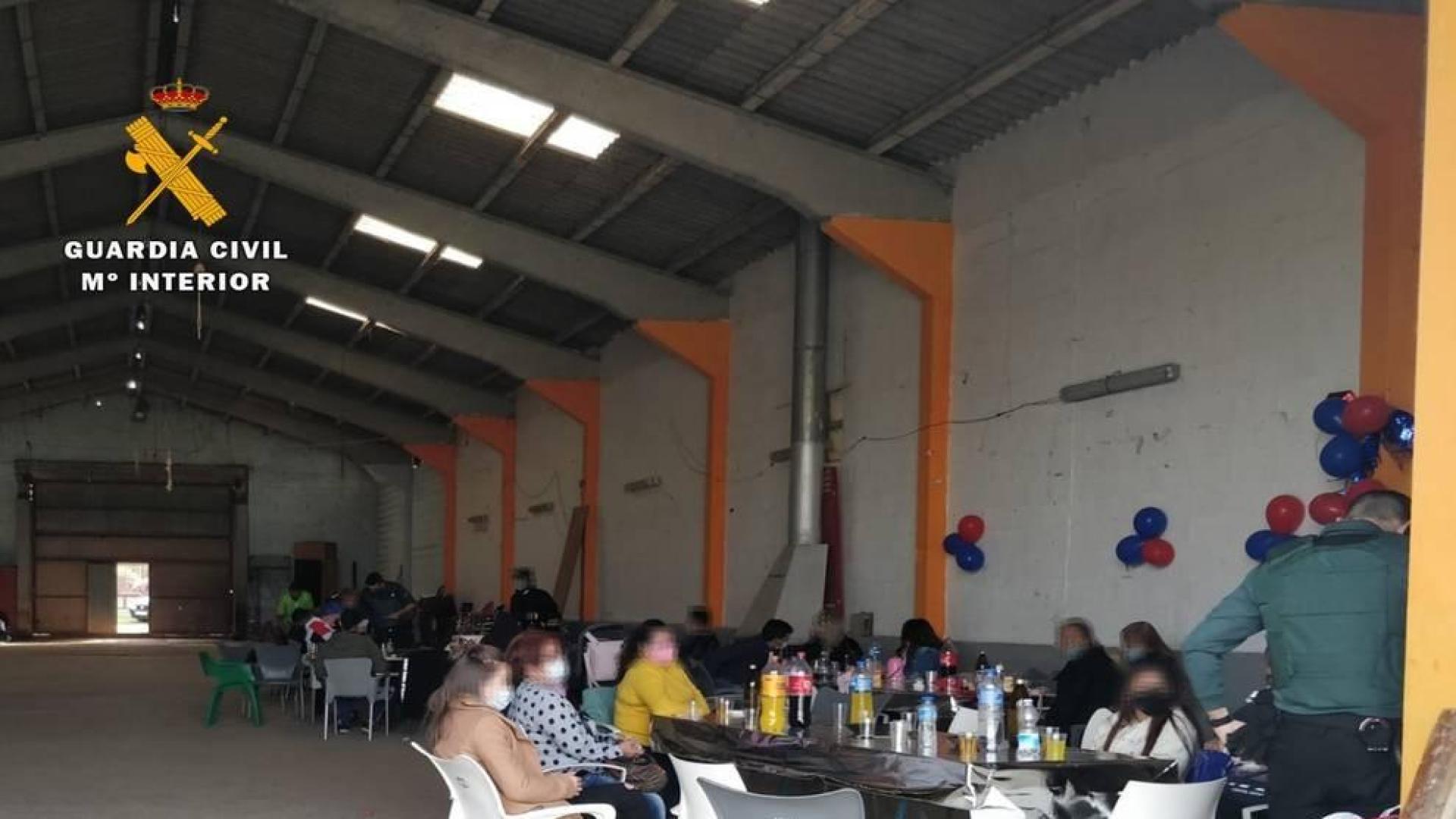 Disuelta una fiesta en Villamediana con 45 personas, algunos residentes en Navarra