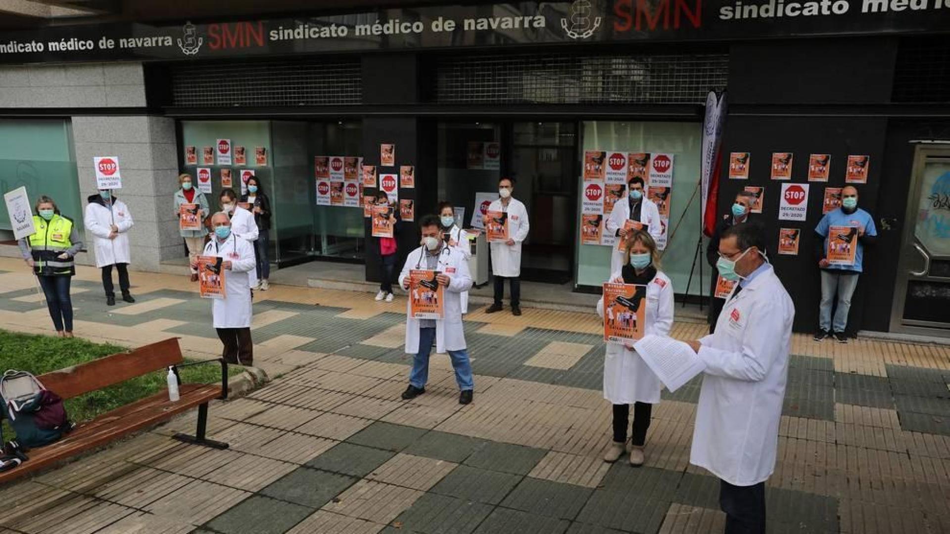 El 2,2% del personal del SNS secunda huelga nacional de médicos