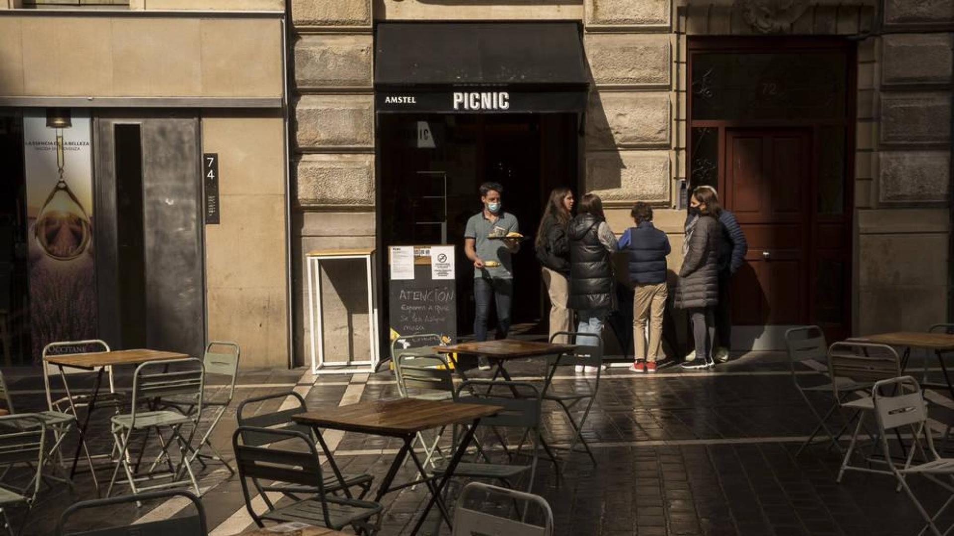 Pamplona trabaja en modificaciones normativas para la instalación de terrazas