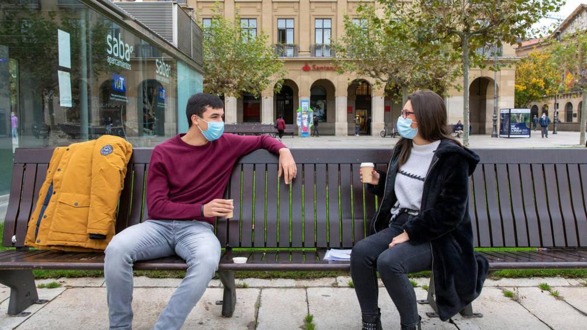 La pausa del café toma la calle