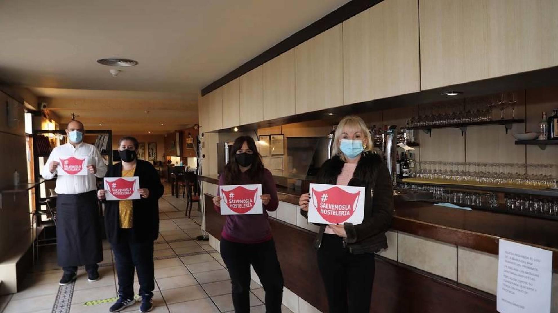 Hosteleros de Sangüesa: "Queremos abrir, solo pedimos trabajar"