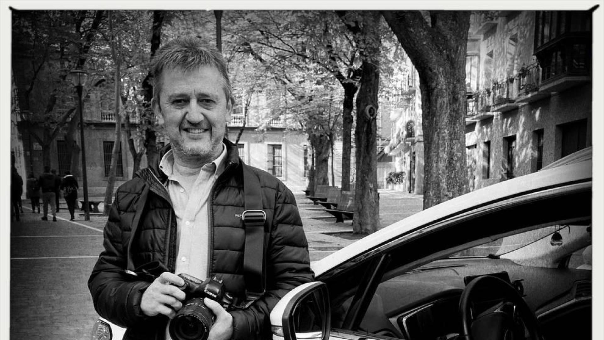 El taxista que retrata Pamplona