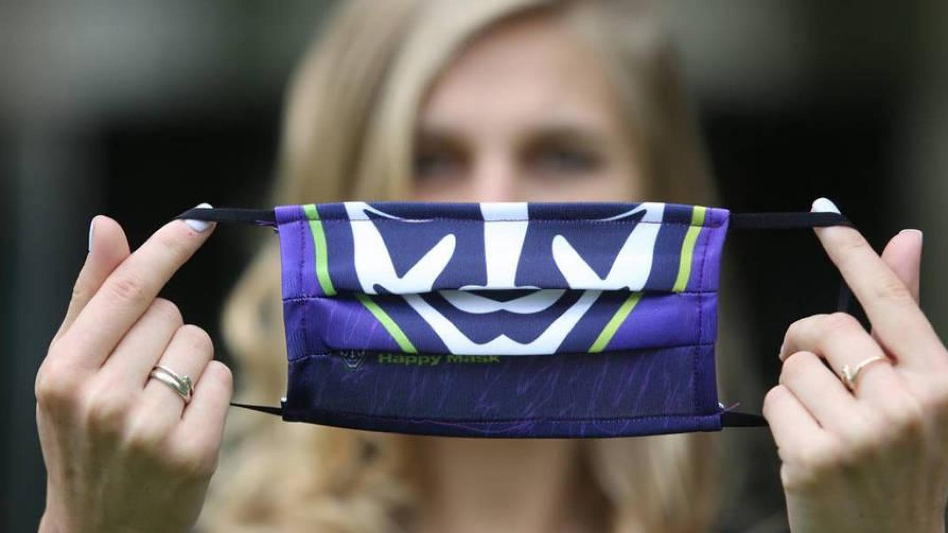 Las mascarillas de Rubén García recaudan casi 4.500 € contra el cáncer infantil