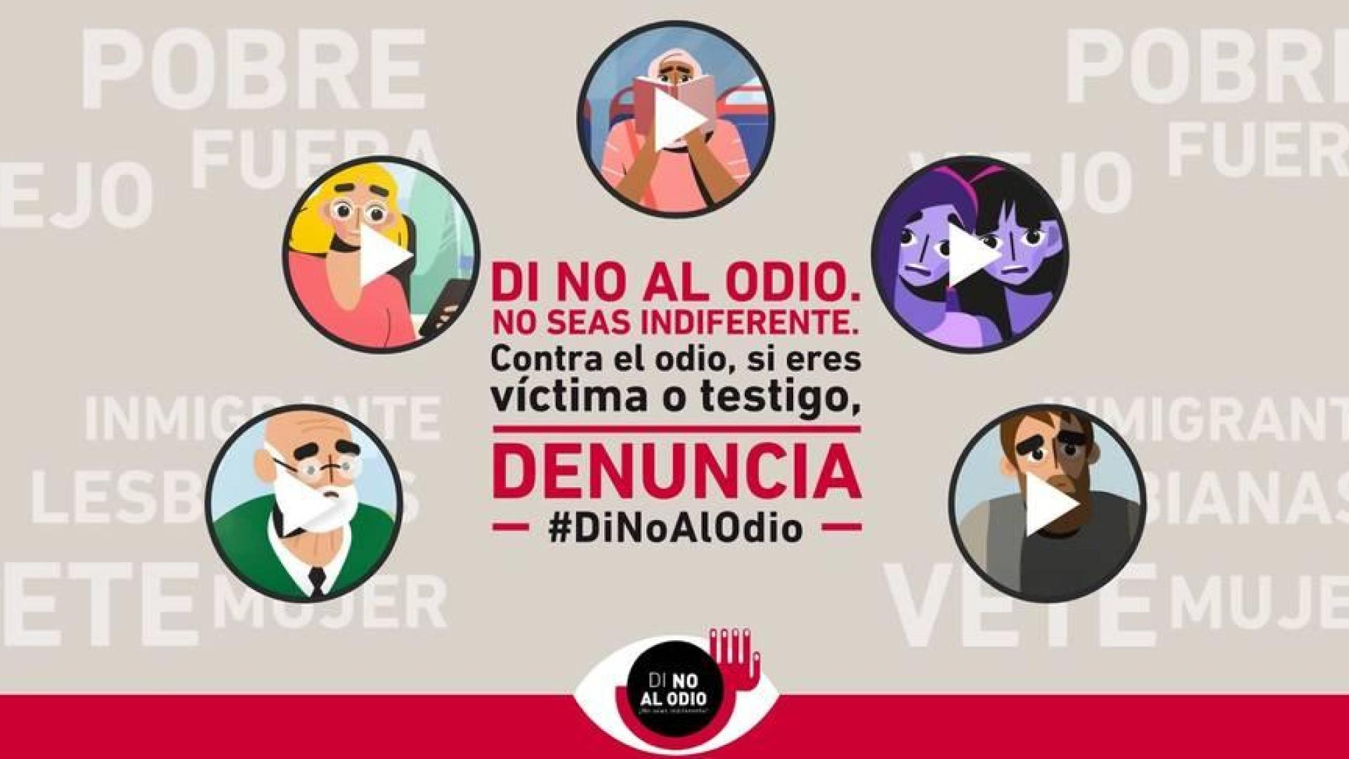 La Policía Nacional presenta en Navarra la campaña 'Di no al odio'