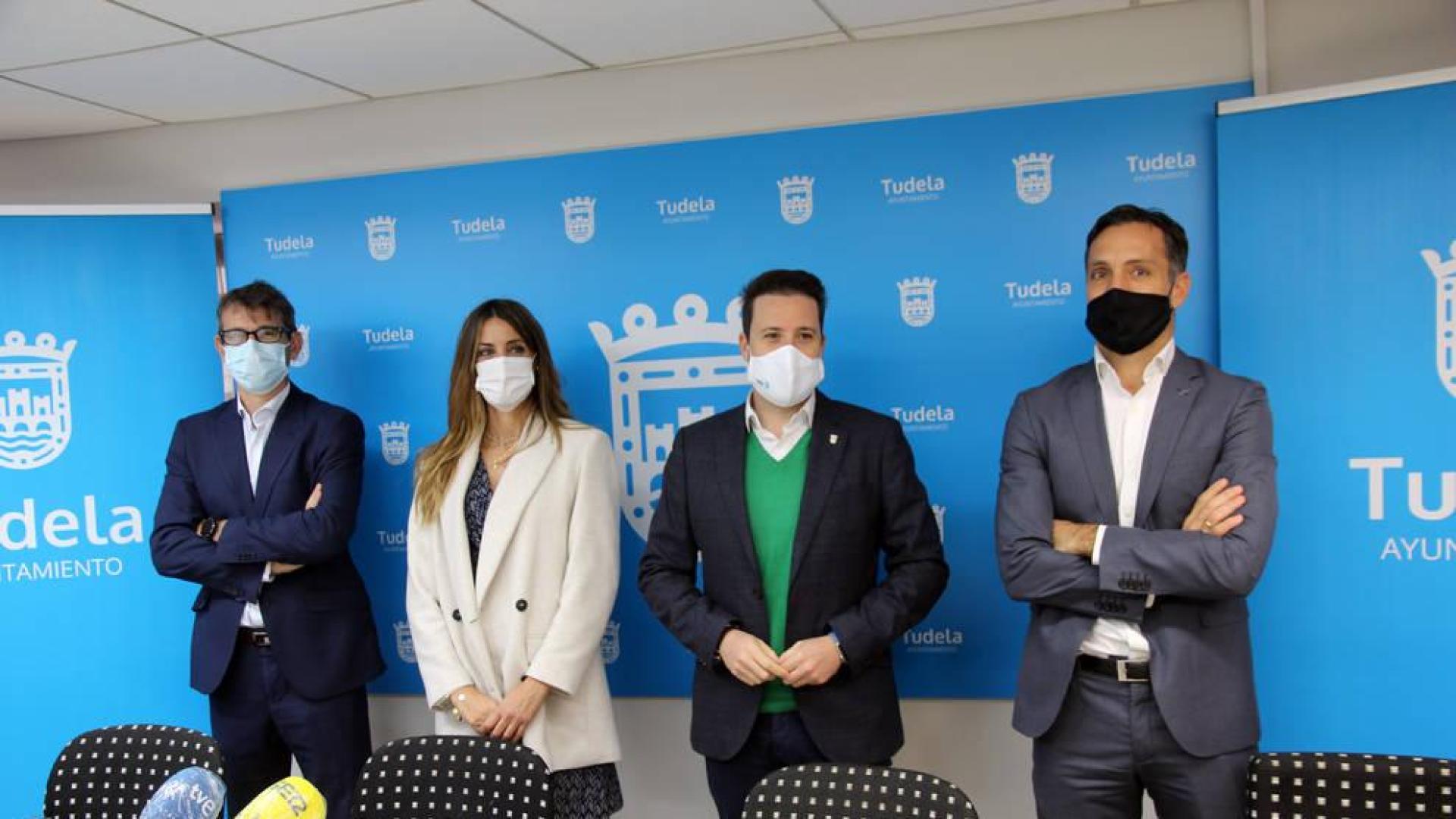 Tudela crea espacios al aire libre para los usuarios de sus residencias