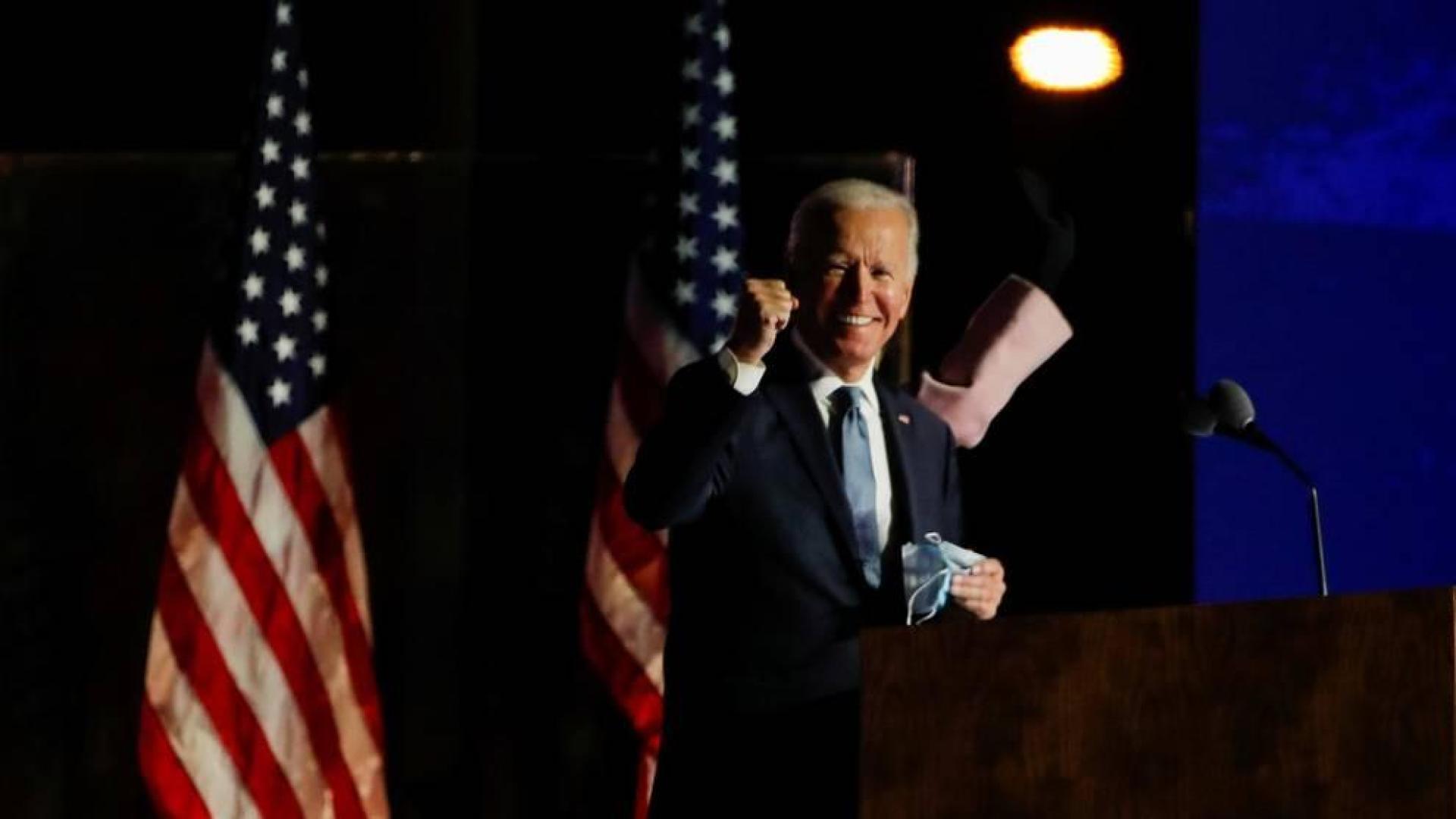 Biden cree estar en "buen camino" para ganar las elecciones y pide "paciencia"