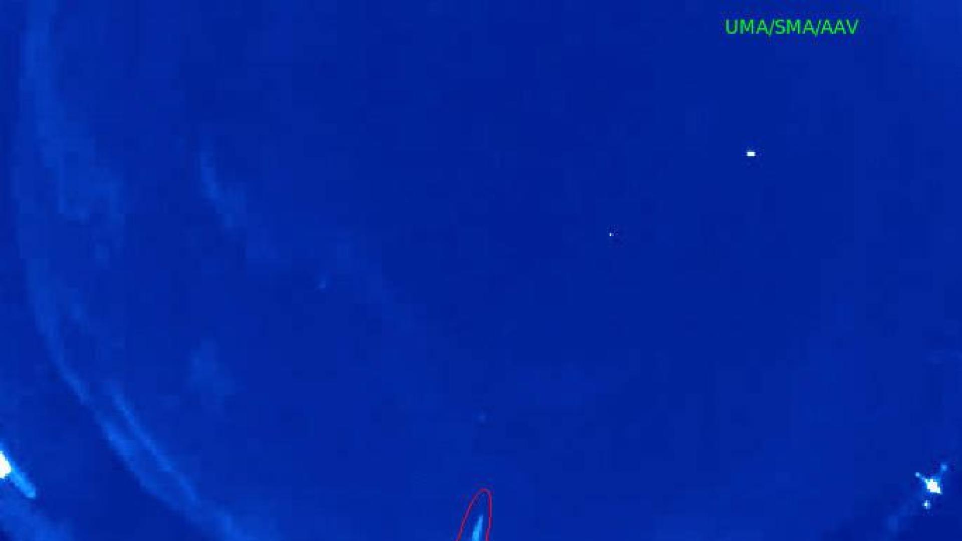 Una bola de fuego sobrevoló este sábado el sur de Navarra