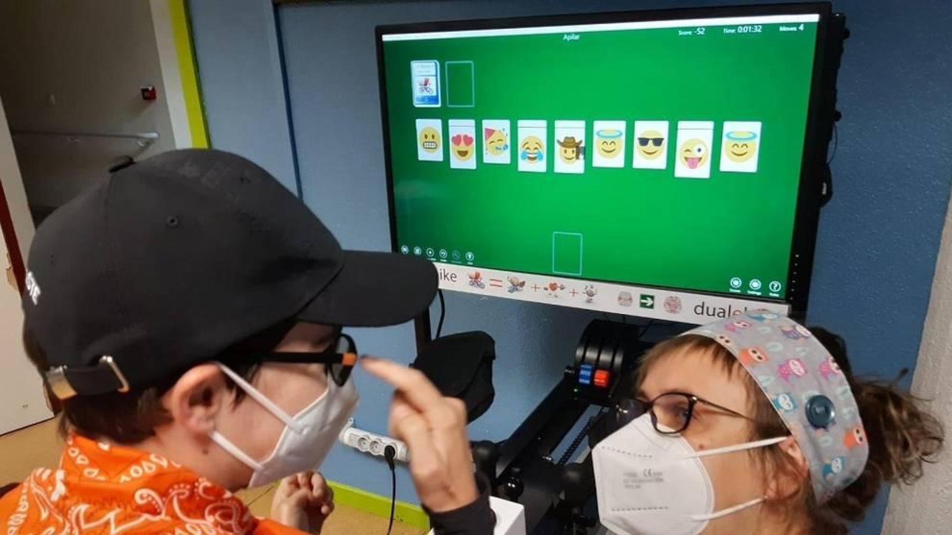 Gimnasia dual interactiva para personas con parálisis cerebral de Aspace