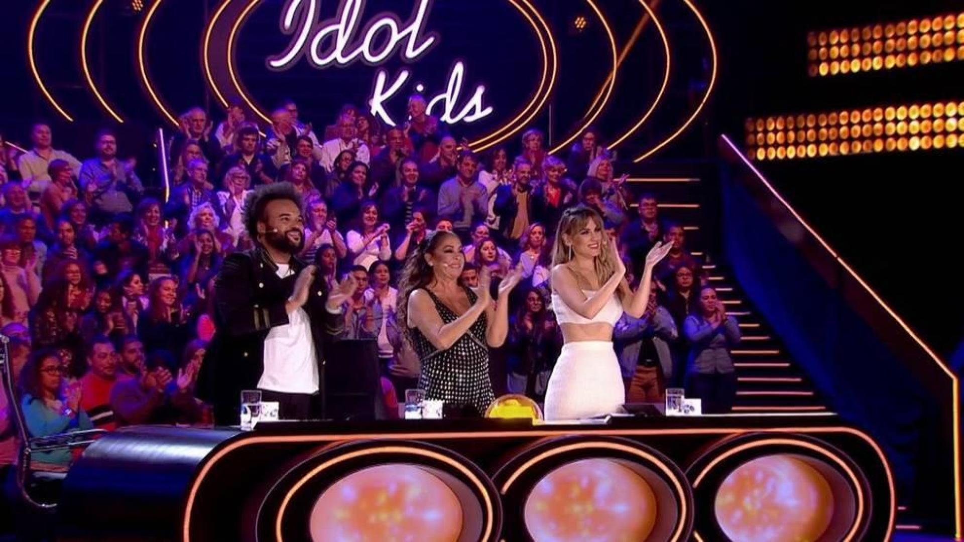Imagen de Carlos Jean, Isabel Pantoja y Edurne en 'Idol Kids'