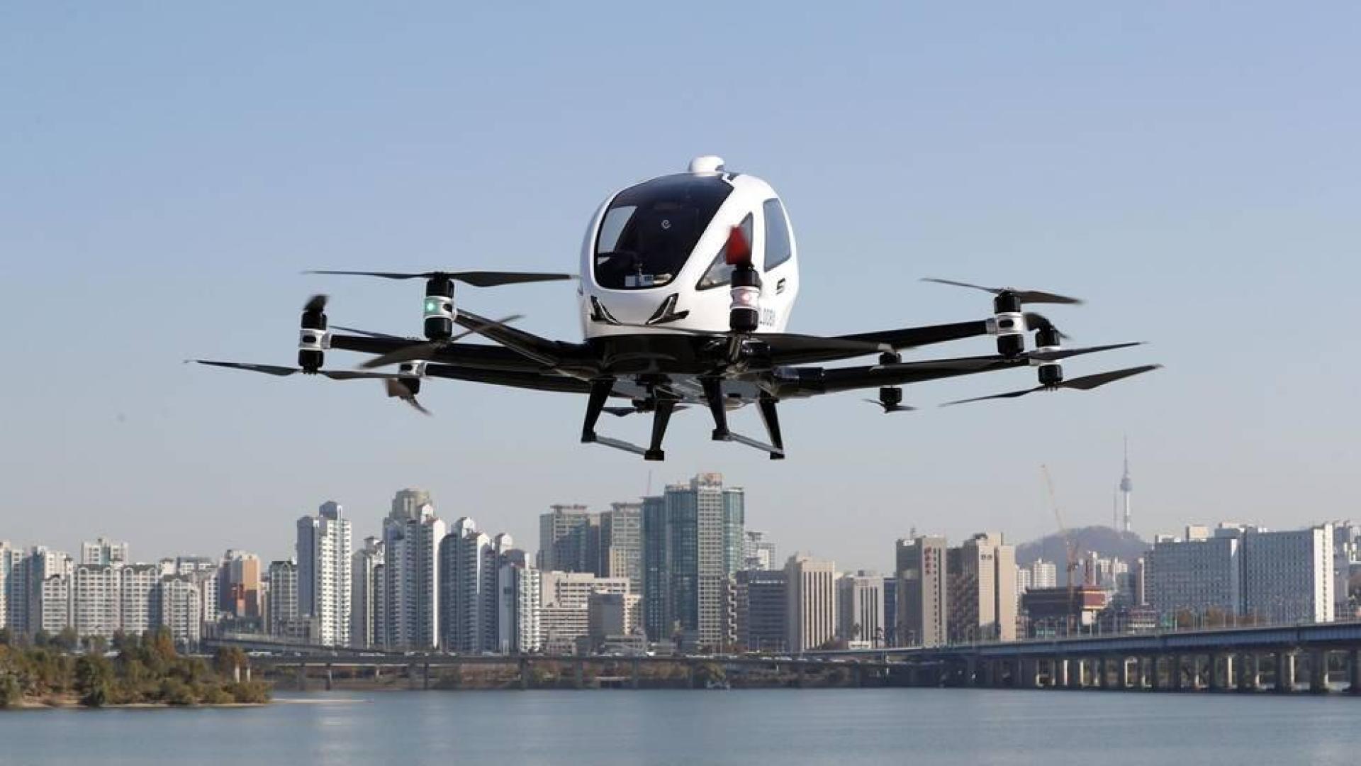 Seúl ya sueña con taxis voladores para 2025