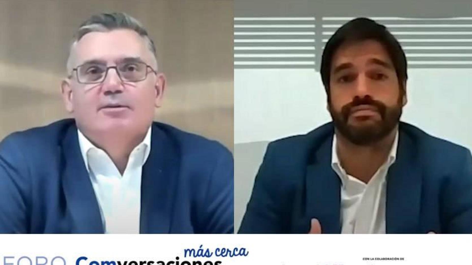 Juan Goñi, director general de Grupo Cinfa y Armando Ares, director de Comunicación y Relación con los Inversores de Grupo Viscofan.