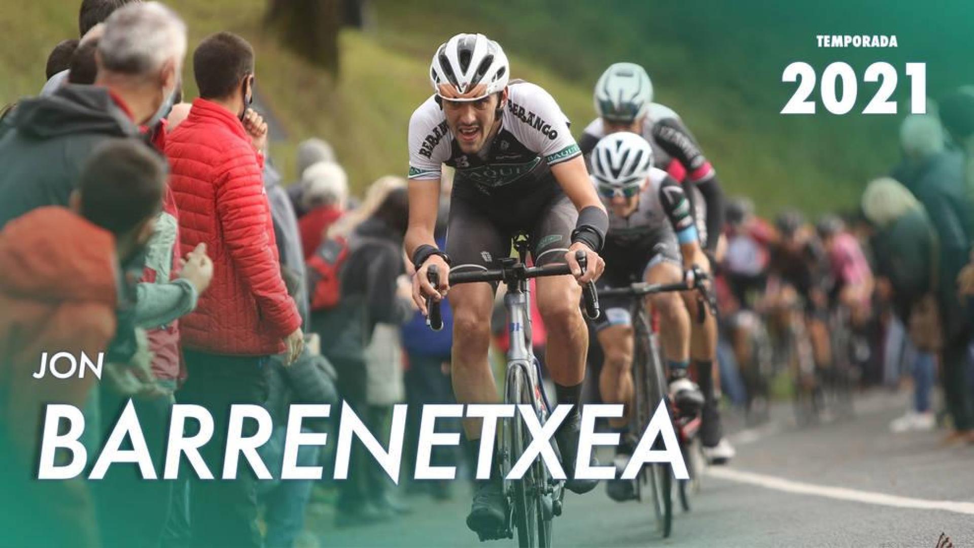 Caja Rural ha anunciado el fichaje de Jon Barrenetxea.