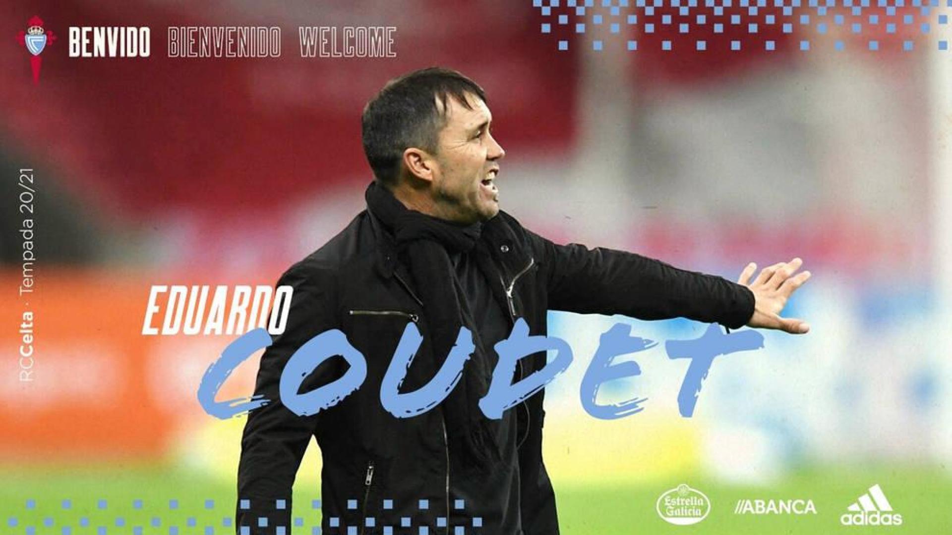 El Celta hace oficial el fichaje del técnico argentino Eduardo Coudet