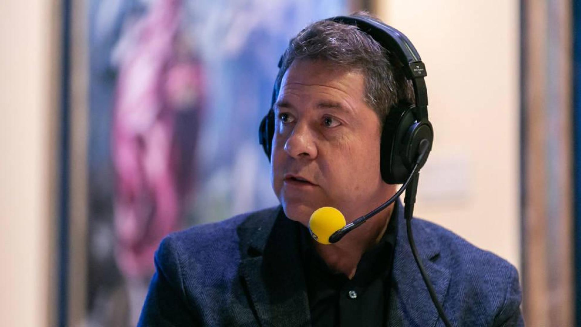 El presidente de Castilla-La Mancha, Emiliano García-Page, entrevistado en la Ser.