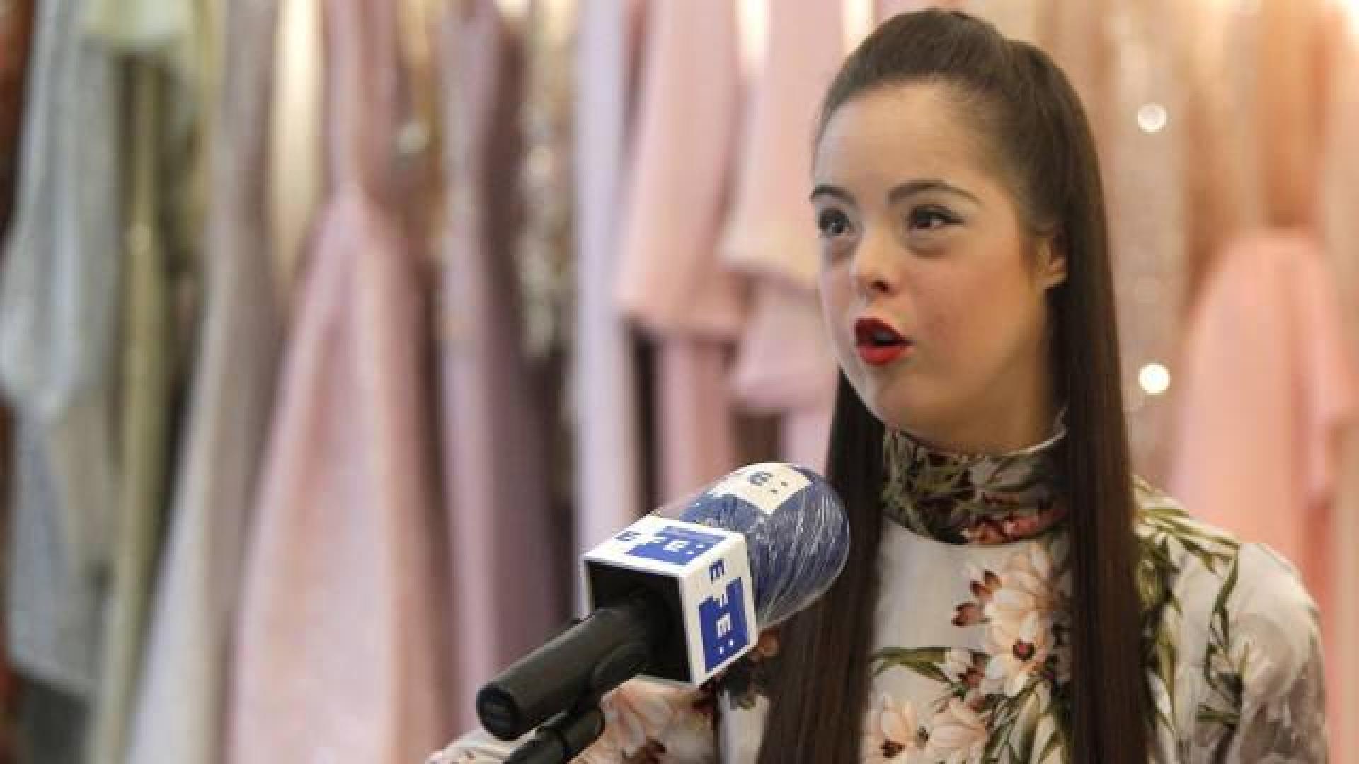 Marián Ávila, la modelo valenciana con síndrome de Down, galardonada en EE UU