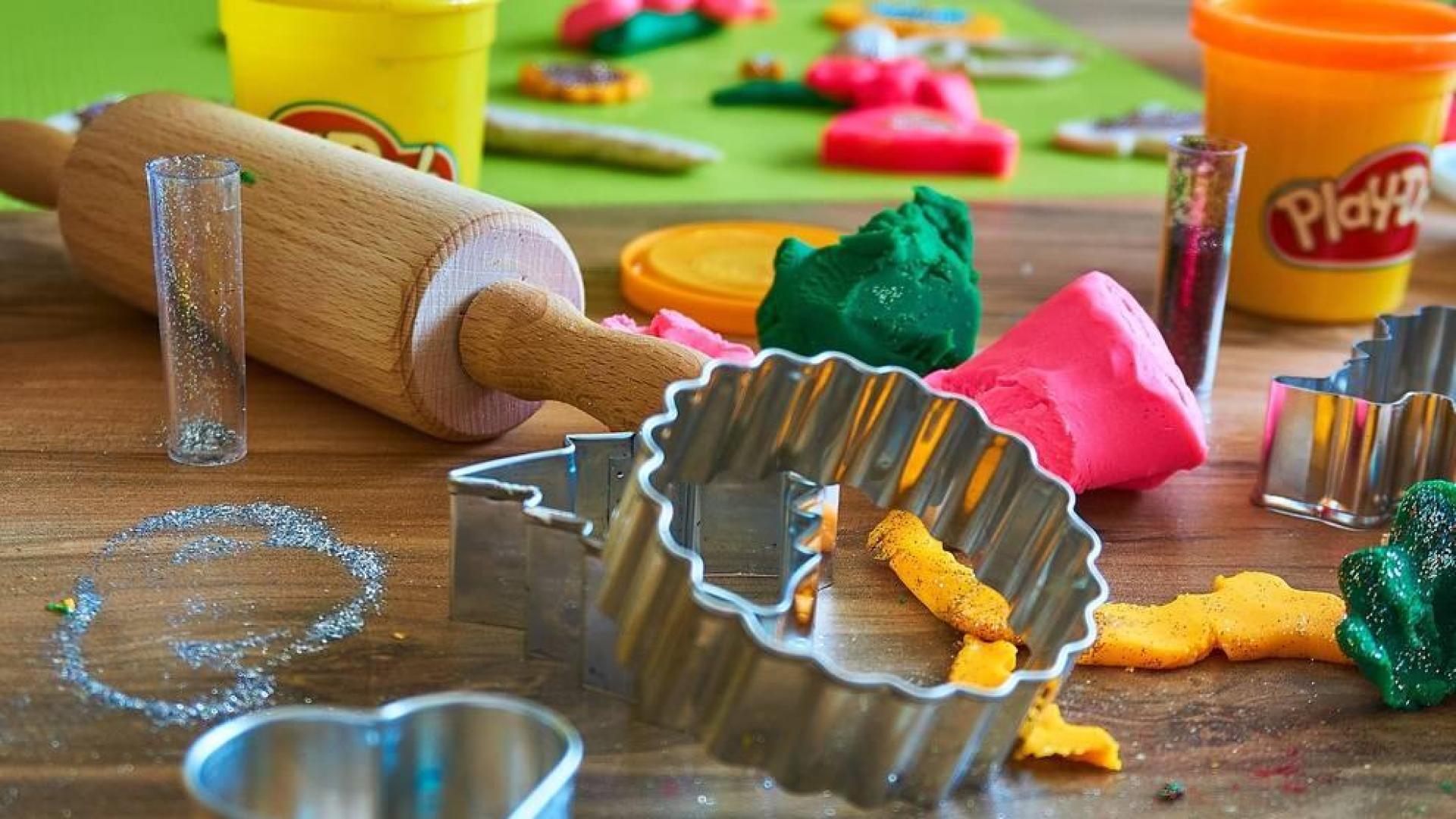 Imagen de un juego de plastilina Play-Doh