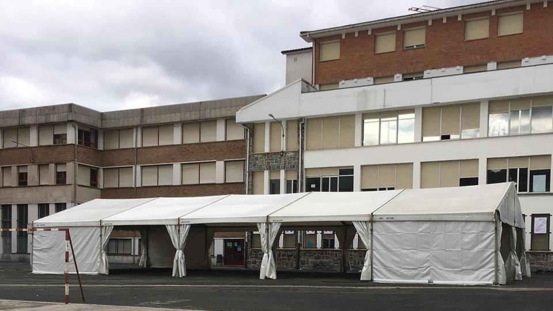 La escuela y el instituto de Leitza tendrán un espacio cubierto