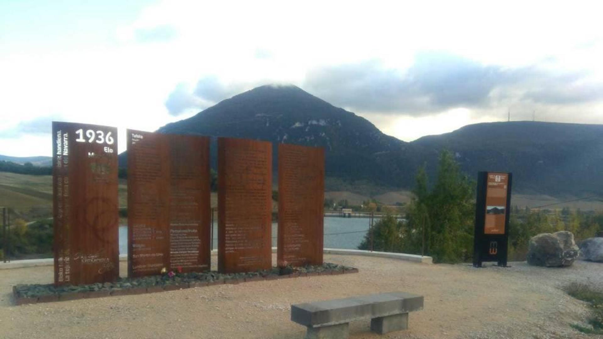 Continúa la señalización de los Lugares de la Memoria en Navarra