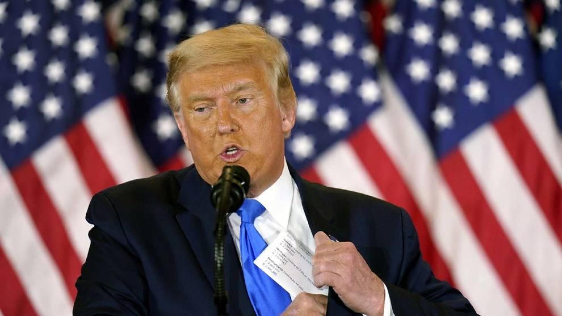 Trump reconoce en un tuit que Biden ganó pero lo achaca sin pruebas a fraude